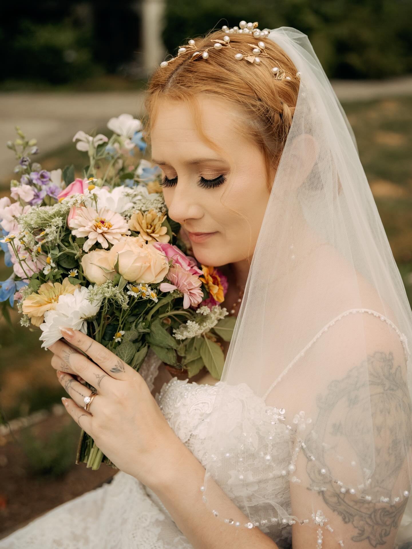 The most beautiful ethereal bride, Christine ✨Magical photos by @shannonharperphotography