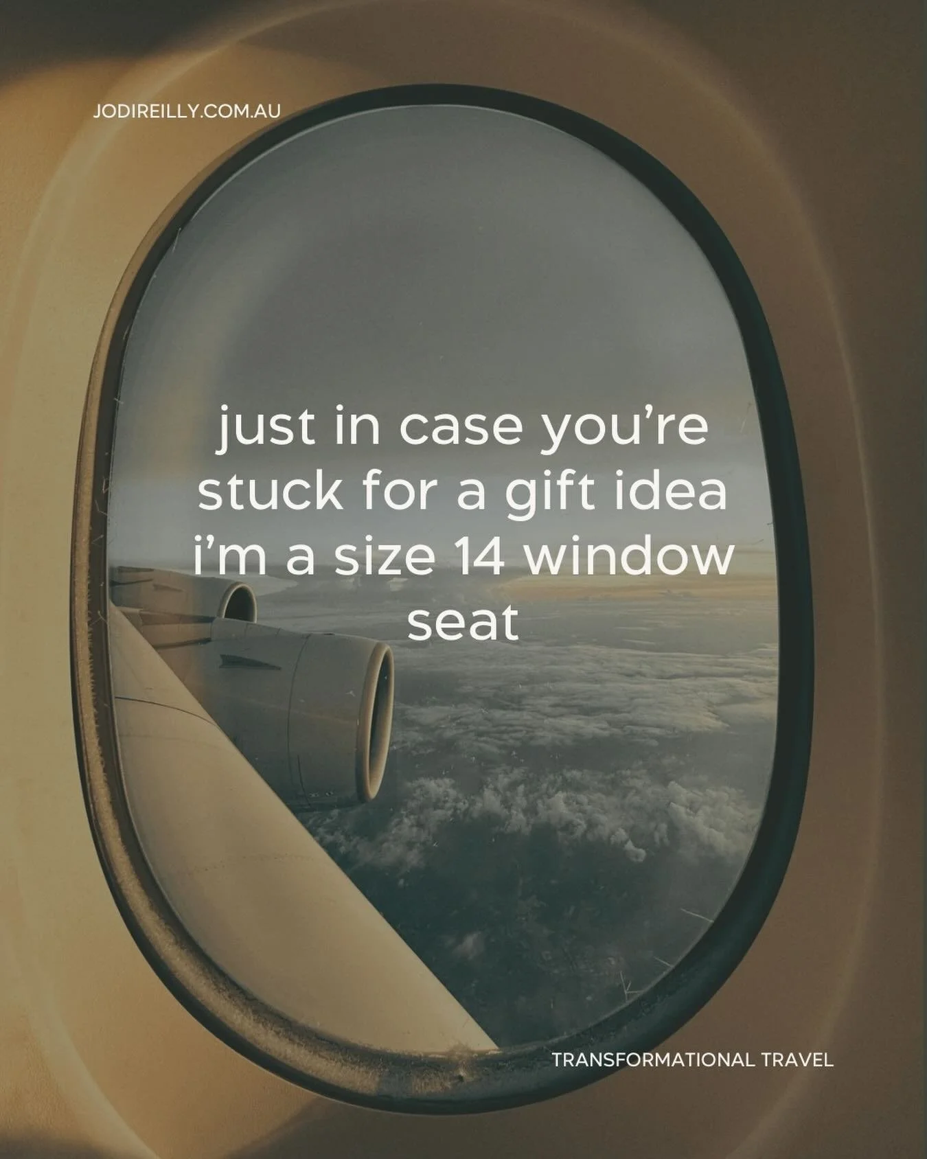 if you&rsquo;re stuck for a gift idea

problem solved

tag the person who needs to see this

thank me later ✈️
&bull;
&bull;
&bull;
#transformationaltravel
#selfcare
#giftideas
#mindsetreset
#jodireilly