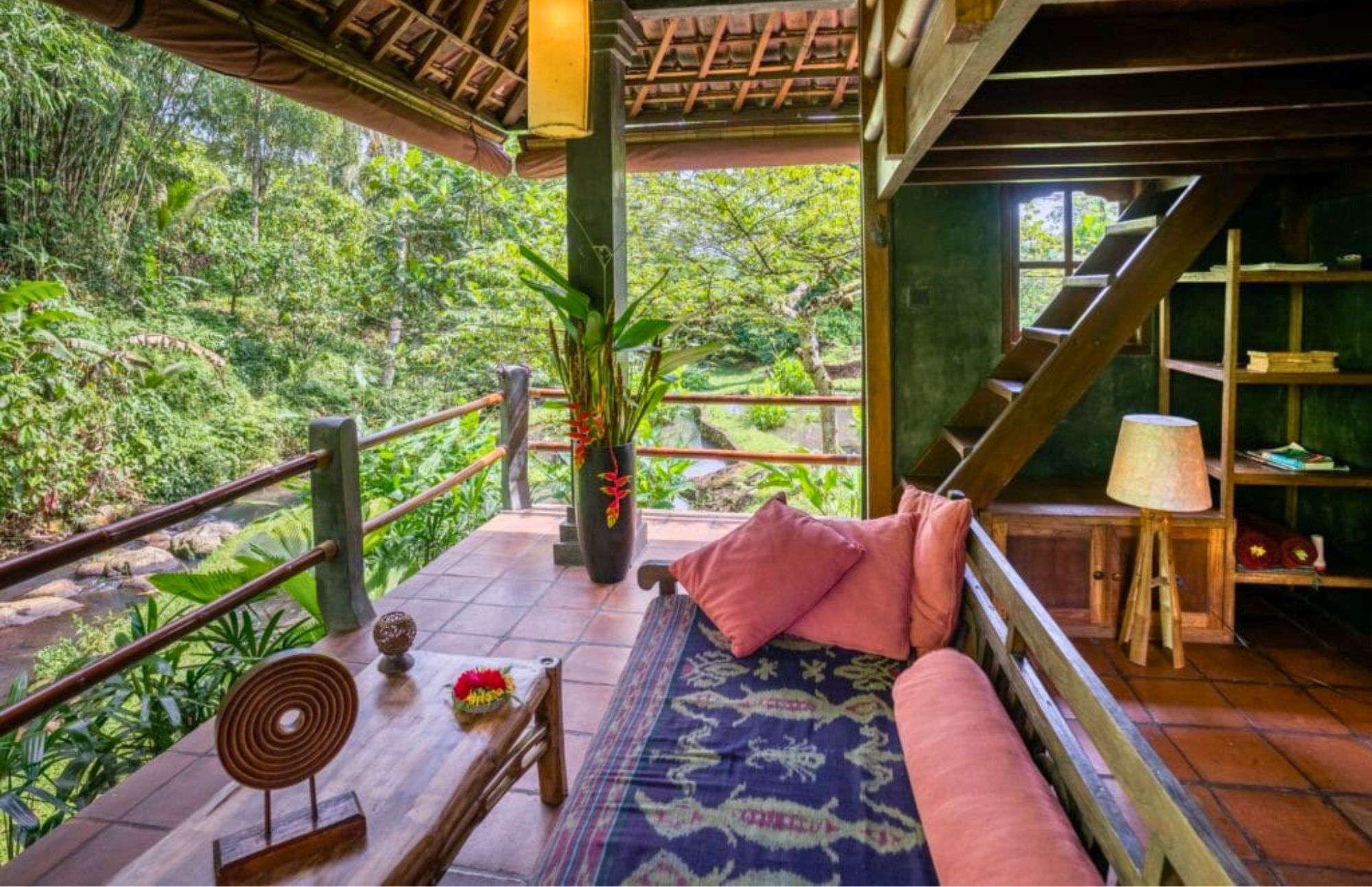 Jungle Eco - Balcony with the Stream View.png