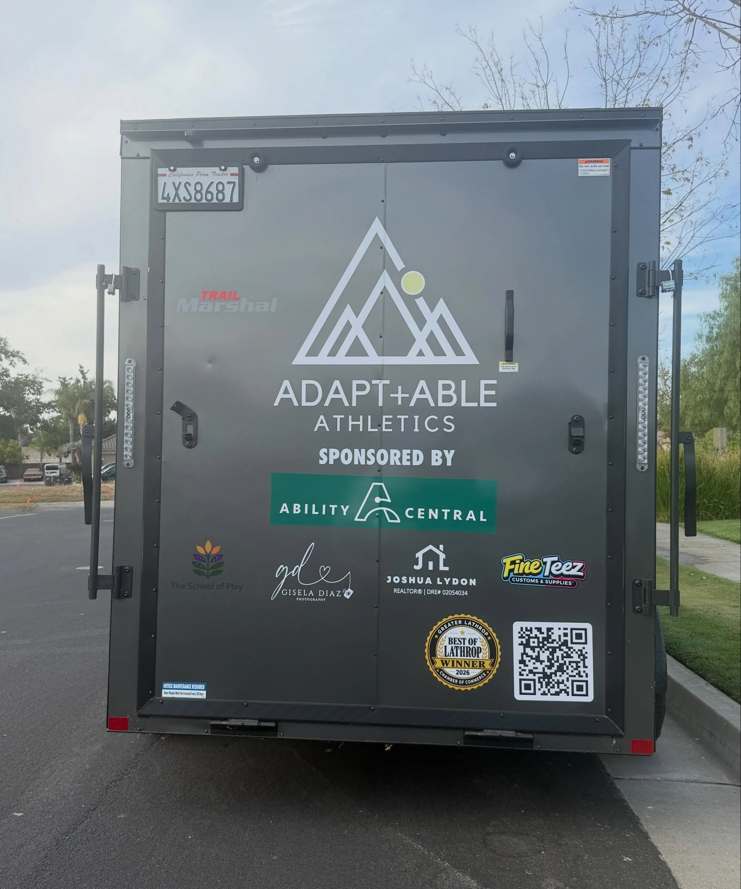 🚛💚 Adaptable Athletics is officially on the move!

We&rsquo;re so excited about our new branded trailer! Another exciting milestone as we continue growing and bringing inclusive sports to Lathrop and neighboring communities!

Many thanks to our spo
