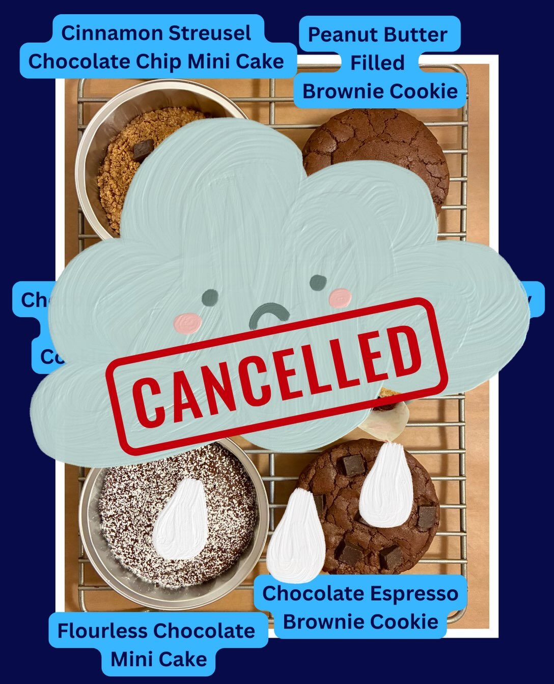 Last minute cancellation for the market today 😥

There are so many great parts to running a small business, however, being so small also means that when I&rsquo;m down for the count, the business is down for the day too. This flu season is a rough o