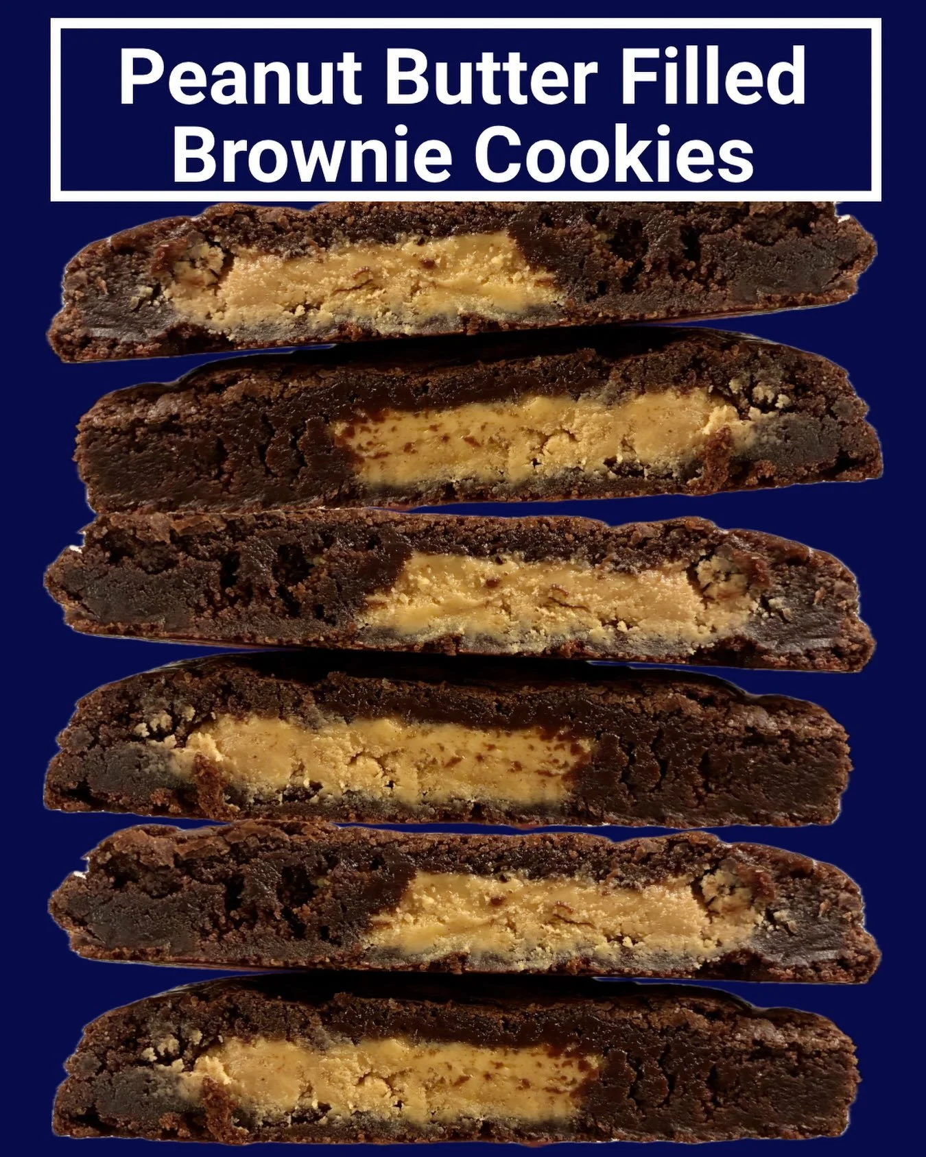 Today&rsquo;s Product Feature: Peanut Butter Filled Brownie Cookies! 🥜 🍪 

These fudgy chocolate cookies have chewy edges with a soft peanut butter filling that melts in your mouth 😋

Definitely our most popular cookie people keep coming back for 