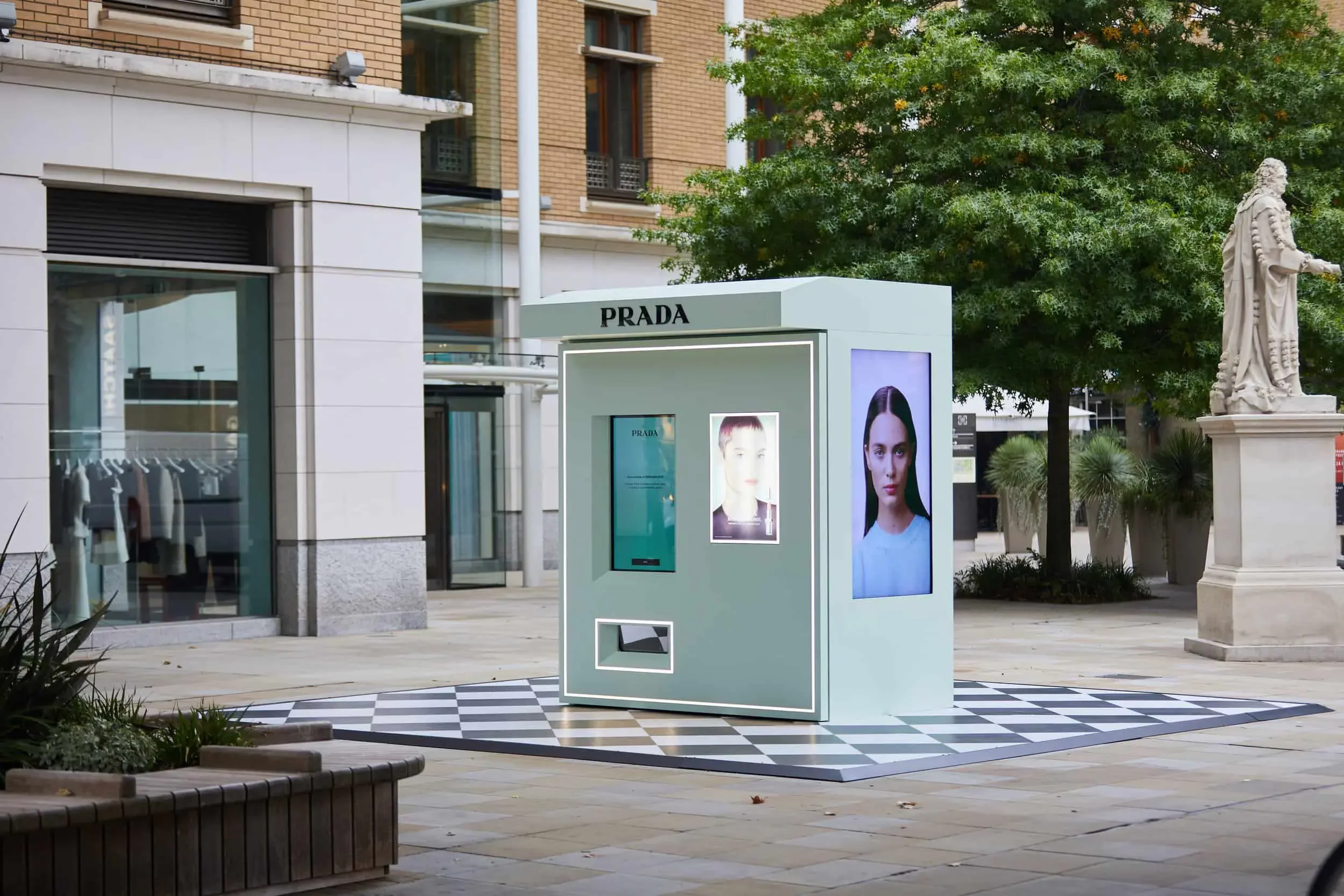 Prada Paradoxe, Fragrance Vending Machine, Duke of York Sq London