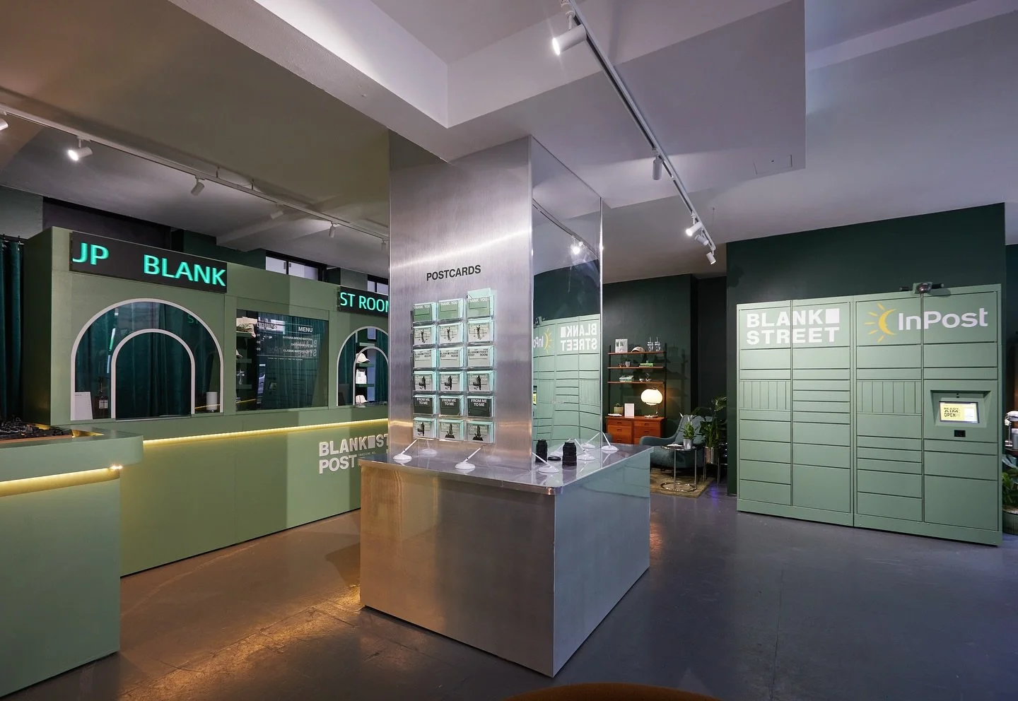 Backlash x Blank Street 📦 ✉️ 🟩 Introducing the &lsquo;Blank Street Post Room&rsquo;, a fully functional pop-up post office in the heart of Soho, a space designed to romanticise your life admin. 

As the season of tiresome to-do lists and endless er