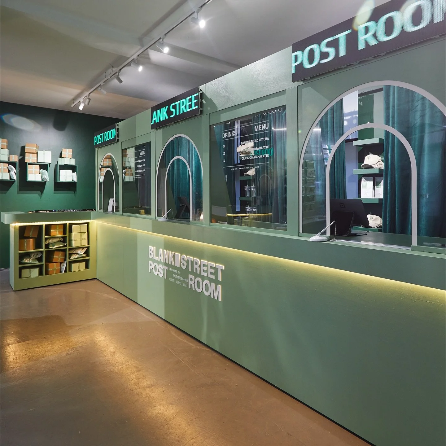 Backlash x Blank Street 📦 ✉️ 🟩 Introducing the &lsquo;Blank Street Post Room&rsquo;, a fully functional pop-up post office in the heart of Soho, a space designed to romanticise your life admin. 

As the season of tiresome to-do lists and endless er