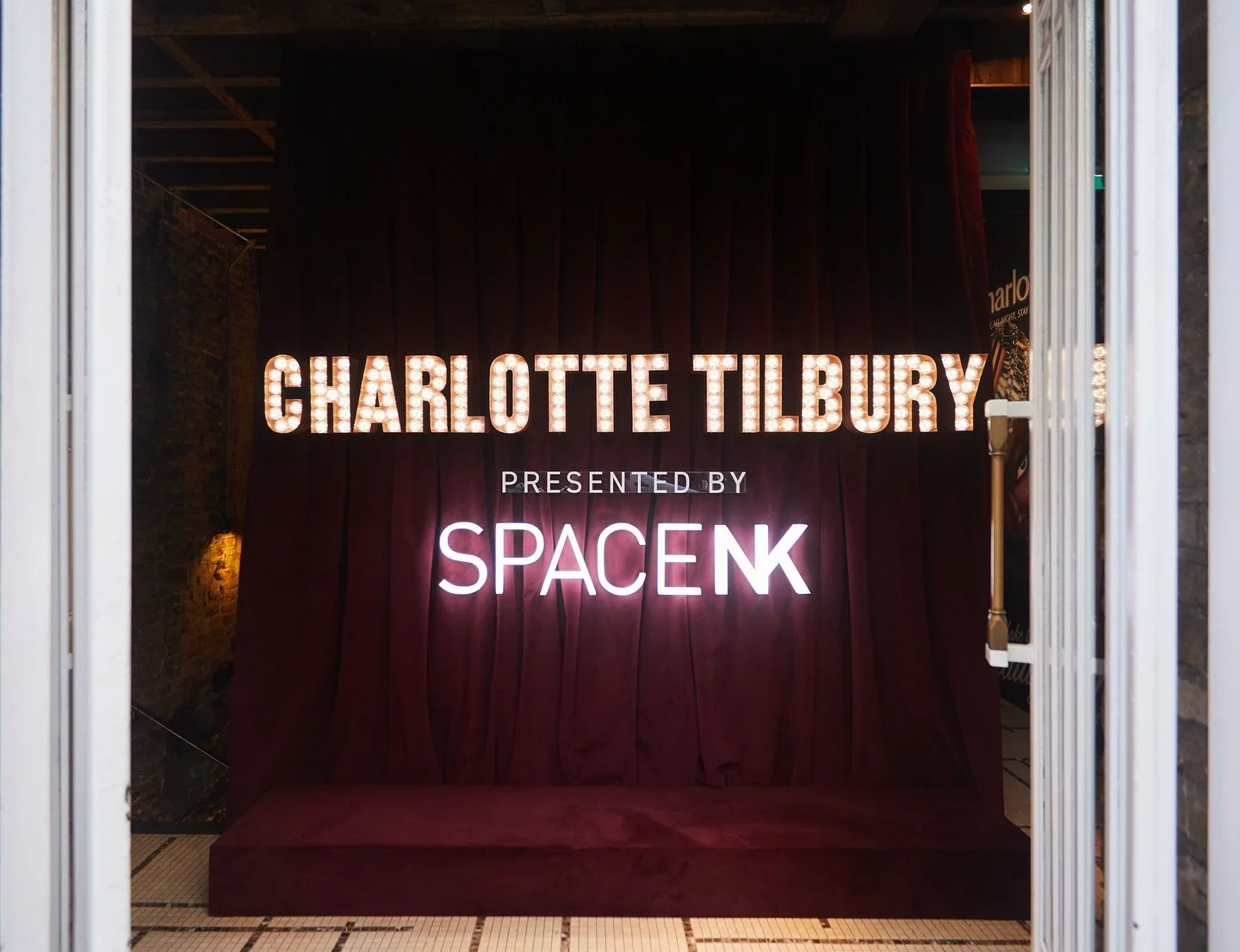 Charlotte Tilbury x Space NK, Wonderland of Beauty Wishes pop-up. ✨ 🪩 

A 2 day festive pop-up where we totally transformed the West End restaurant Sucre, turning a glamorous dining destination into a Beauty Wonderland for guests could discover this
