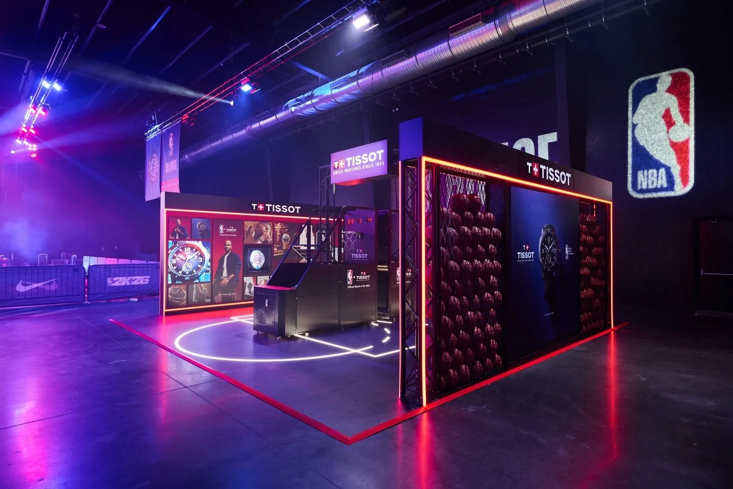 Backlash x Tissot 🏀 Backlash had the privilege of delivering a standout activation for Tissot at the NBA House event at Magazine London. Our custom built, LED filled stand took centre stage as Tissot was proudly celebrated as The NBA&rsquo;s Officia