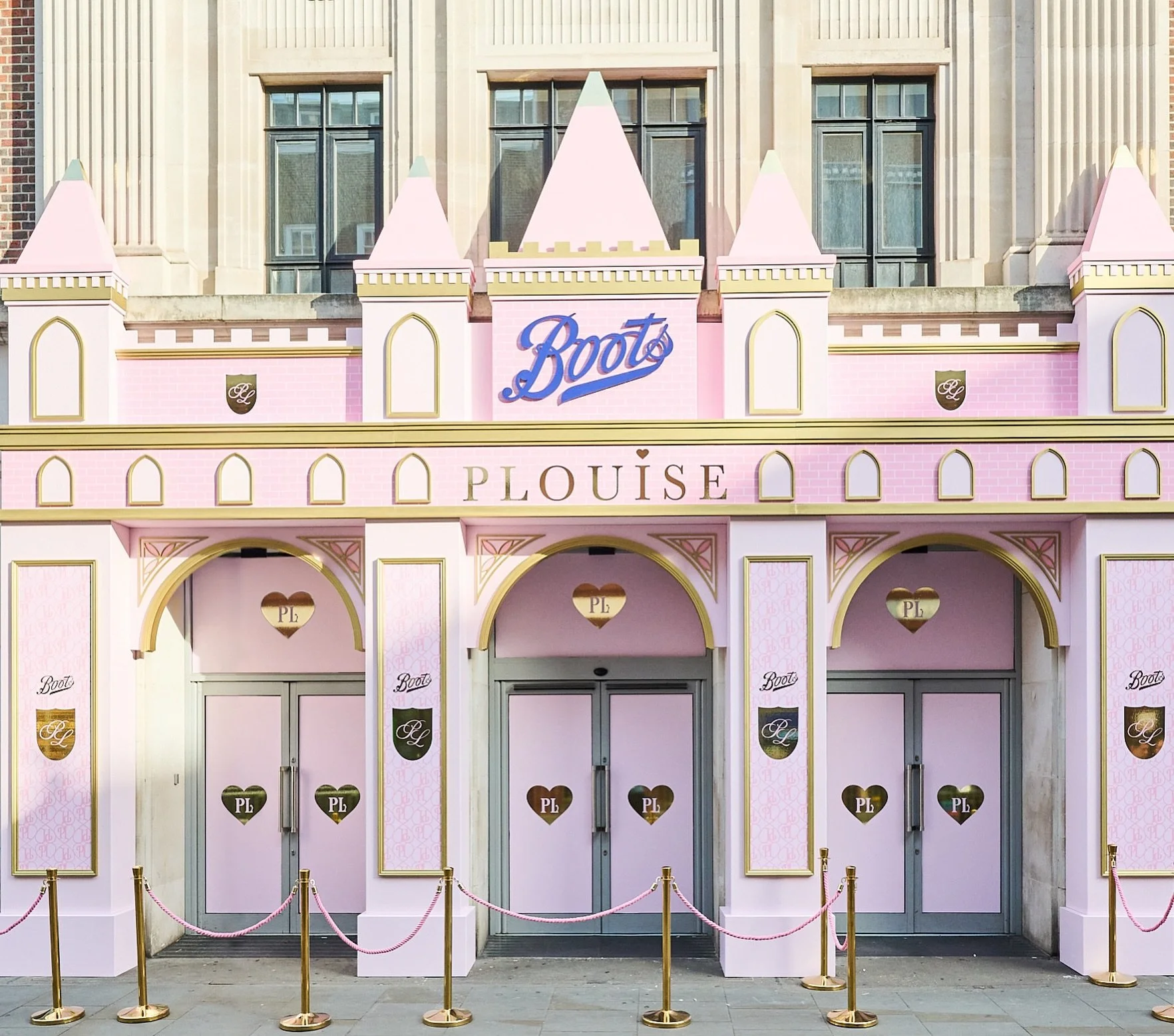 Backlash x Boots x @plouise1 🩷🏰🩷

The biggest brand launch in Boots history and a giant pink castle on the front of Covent Garden Boots? It&rsquo;s never been done before...

...No problem 🤝

When Boots approached us to create a full-scale takeov