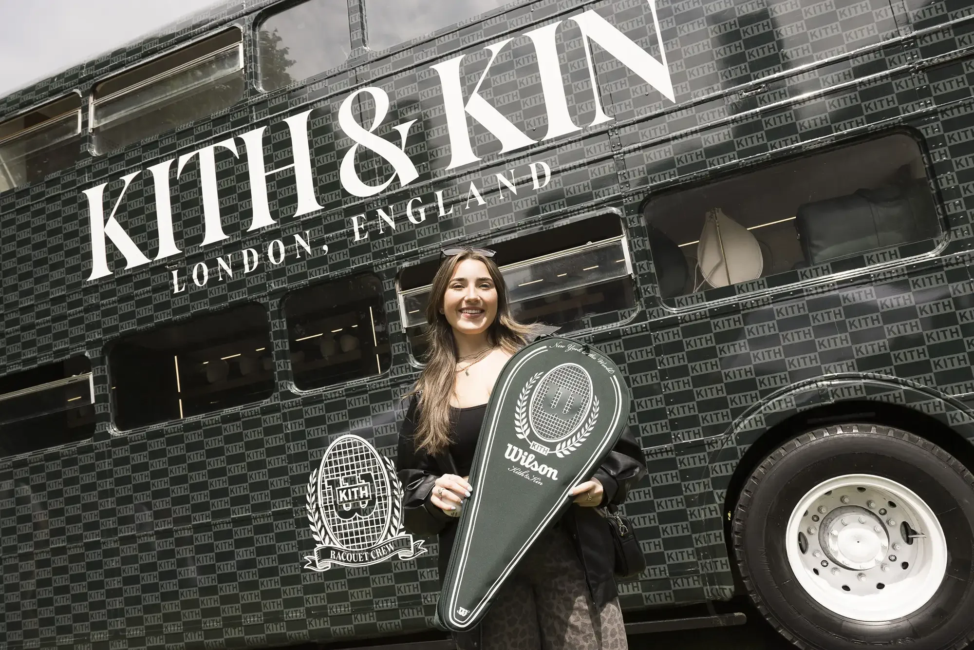 Kith X Wilson Tennis Pop-up, Pop-Up Agency UK, Bus Exterior, Prize winner