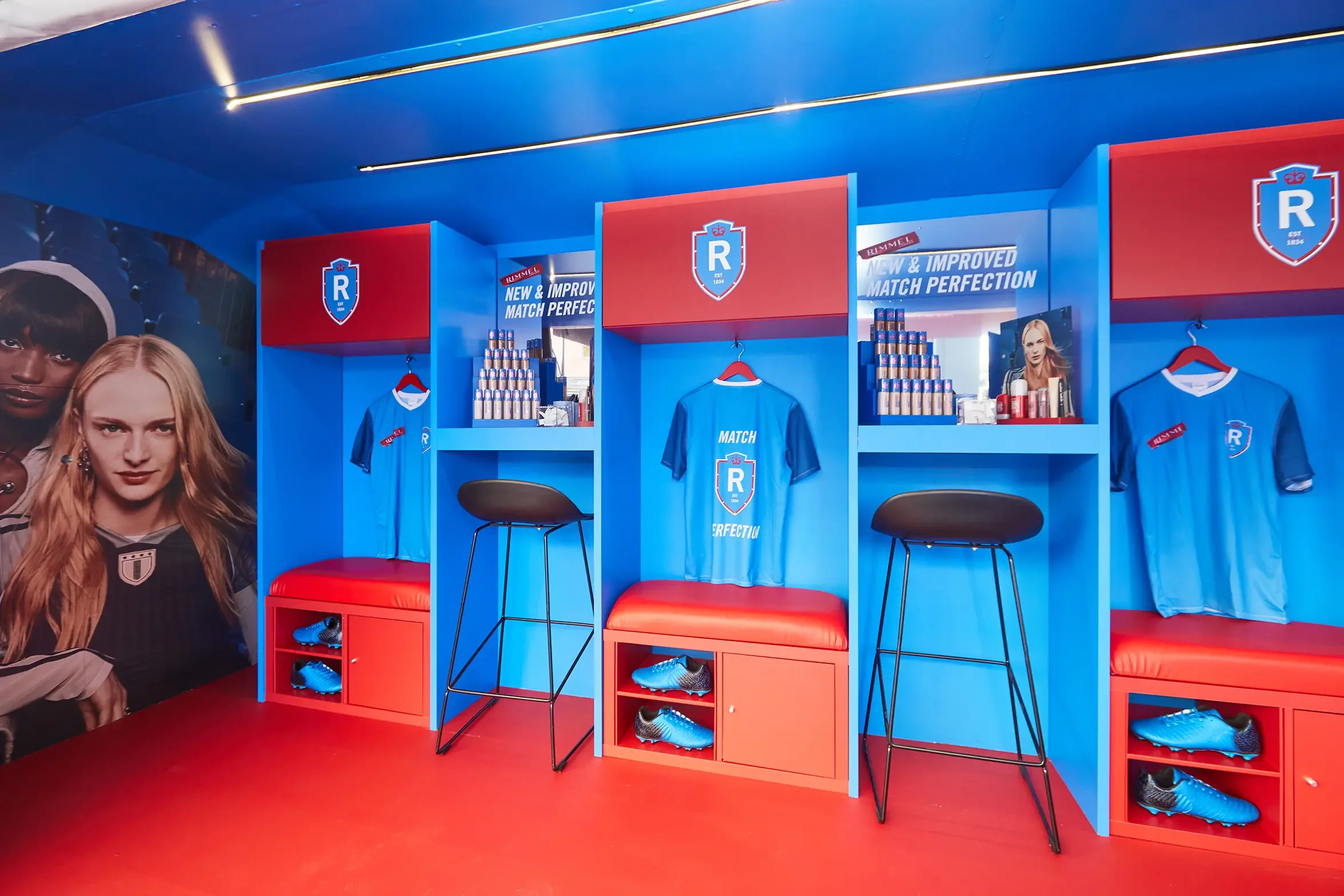 Rimmel FC - Interior of the clubhouse