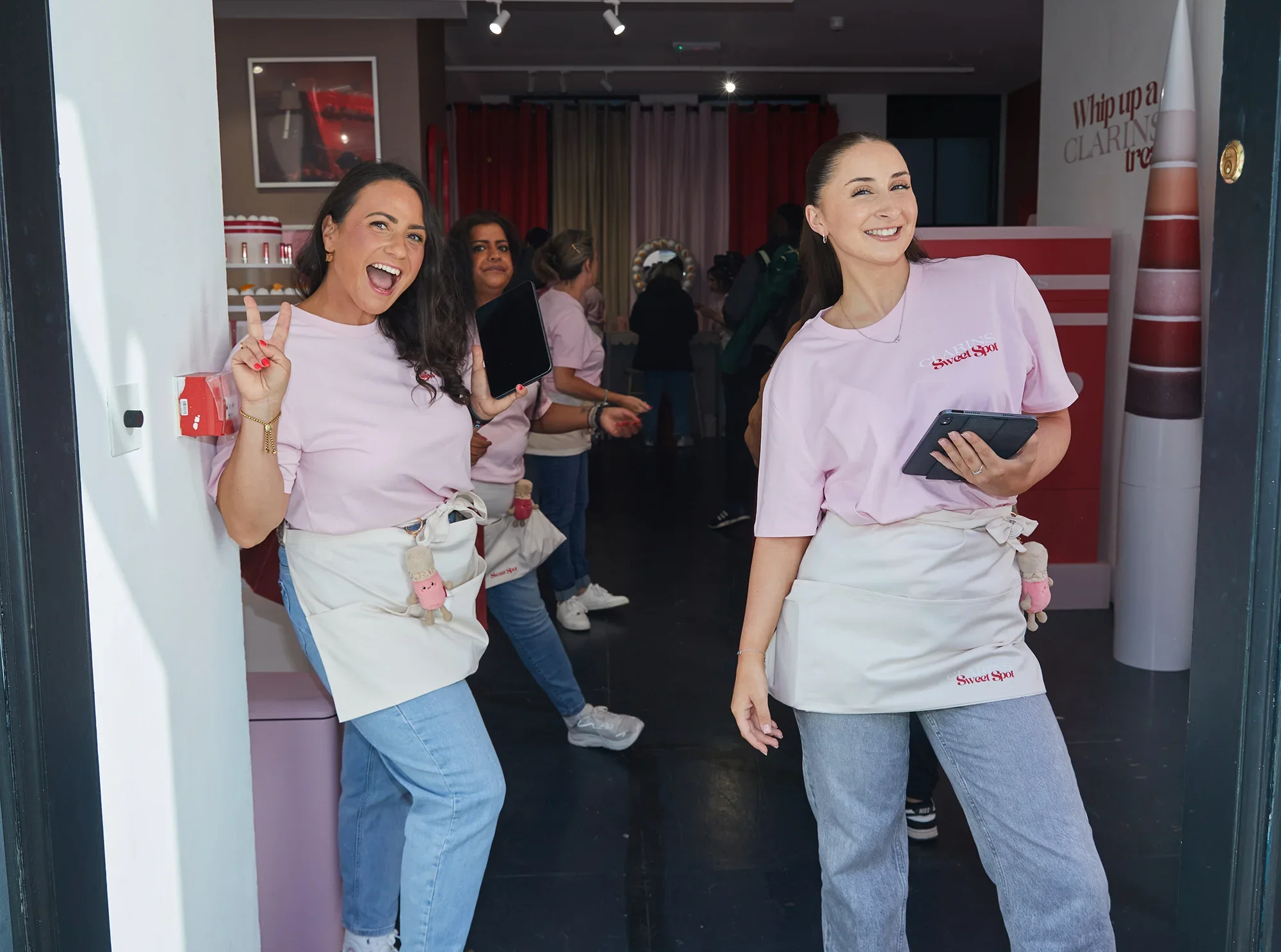 Clarins Sweet Spot Pop-Up, Experiential Marketing - Staffing
