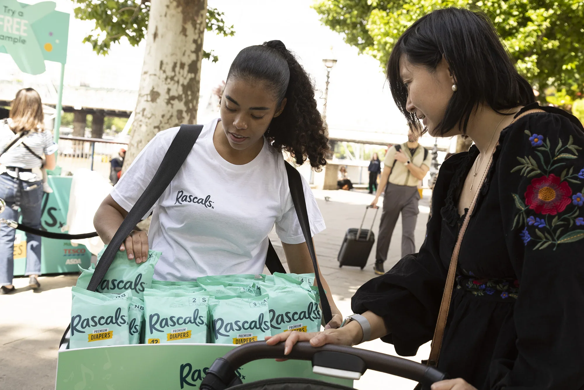 Rascals, Pop-Up Agency UK, Giant Music Box Exterior, with sampling