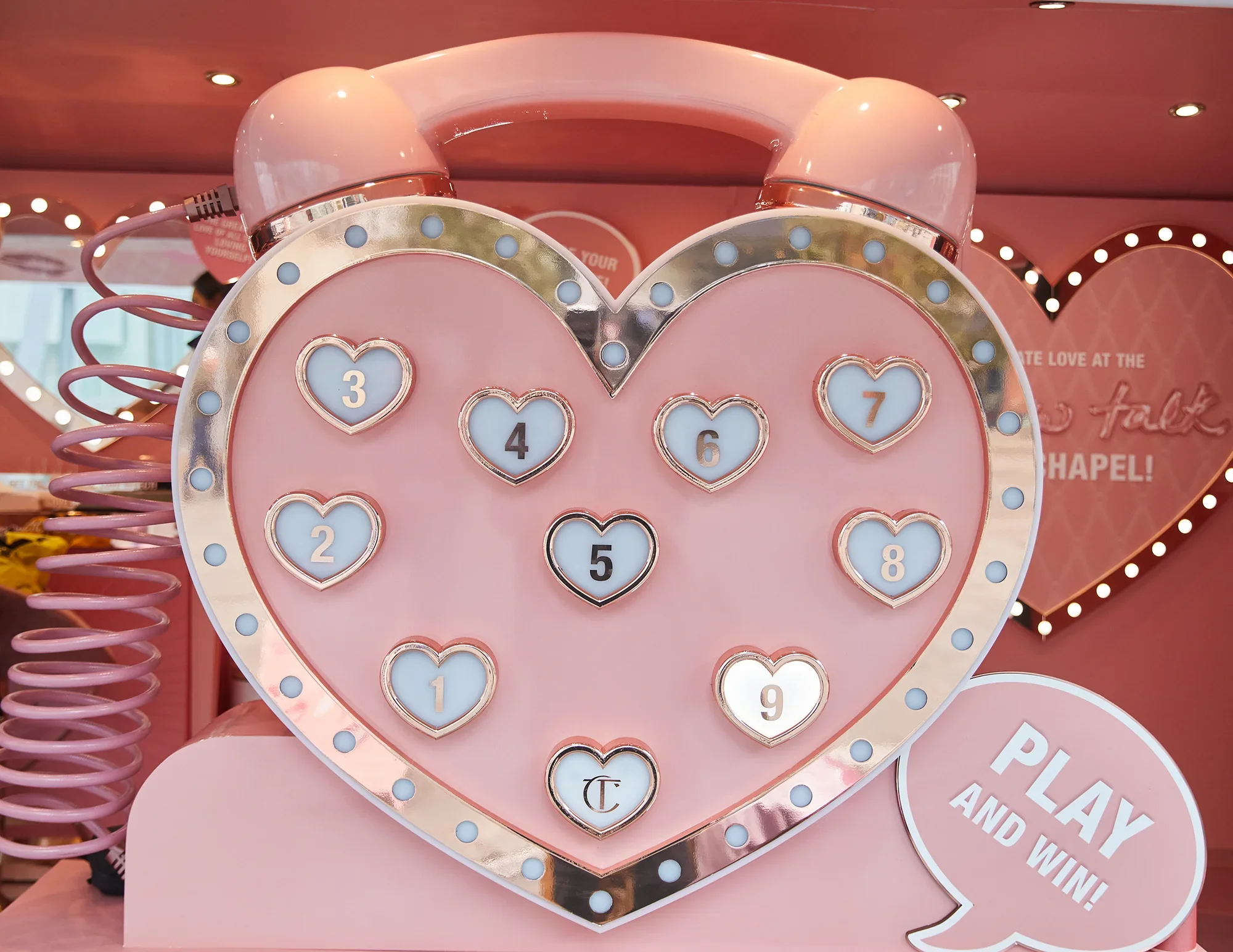 Charlotte Tilbury, Experiential Agency UK, Giant interactive phone
