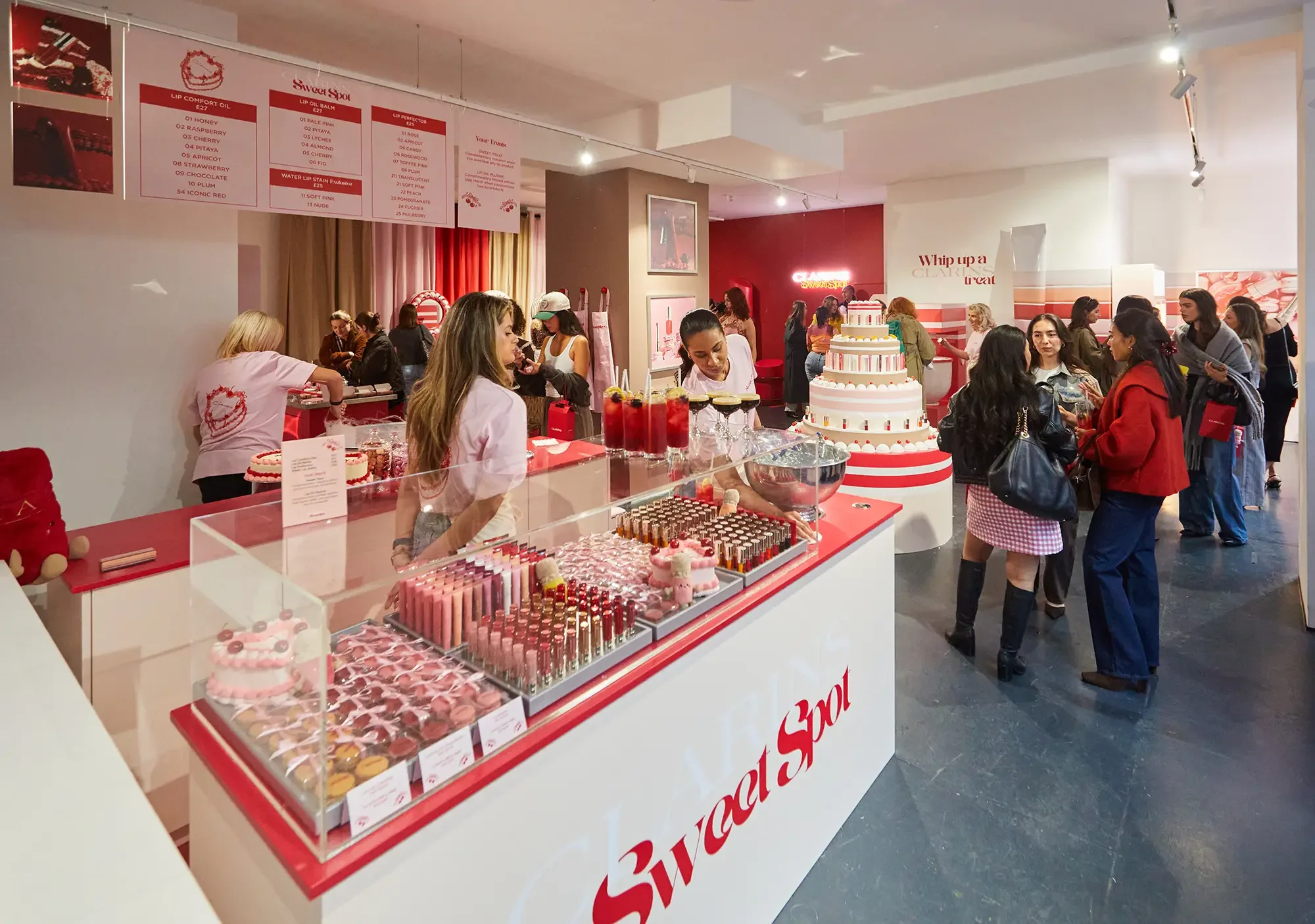 Clarins, Pop-Up, Sweetspot