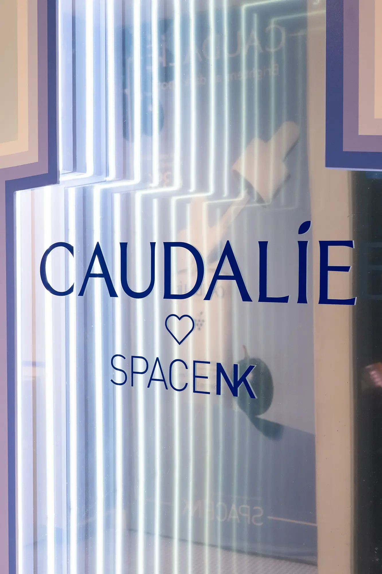Caudalie, SpaceNK Pop-Up, Infinity mirror
