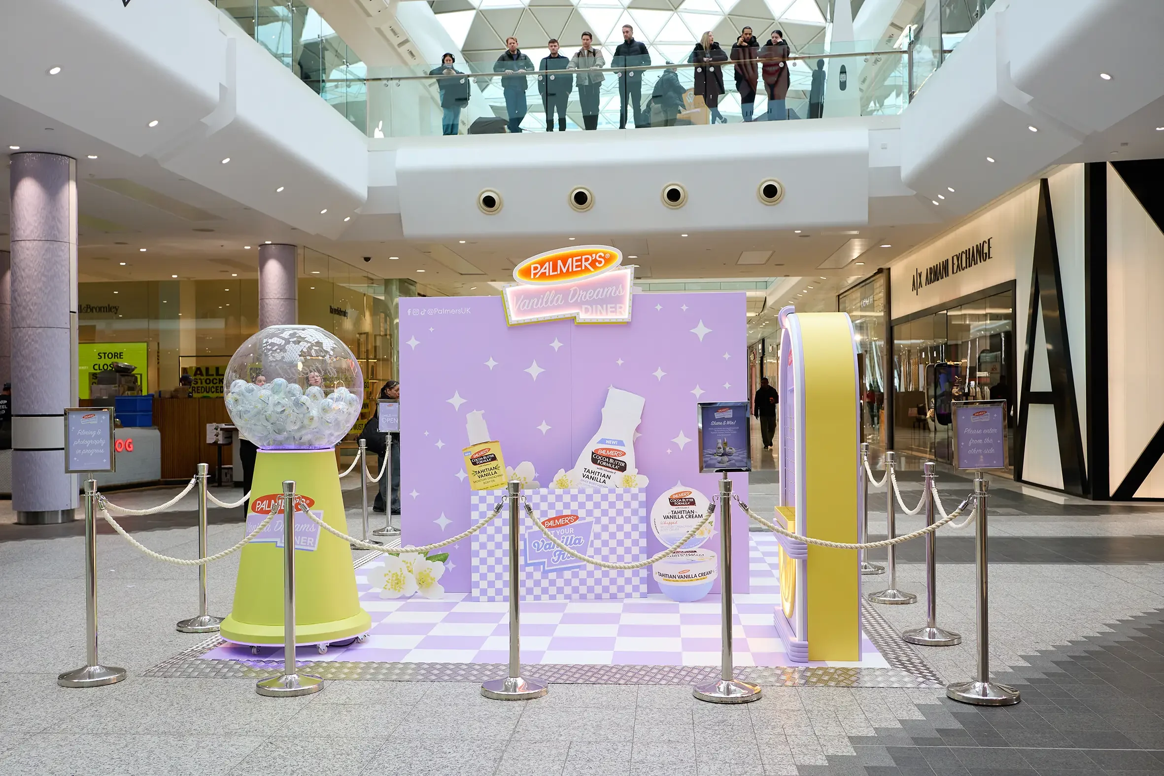 Palmers, Vanilla Diner, Back of stand