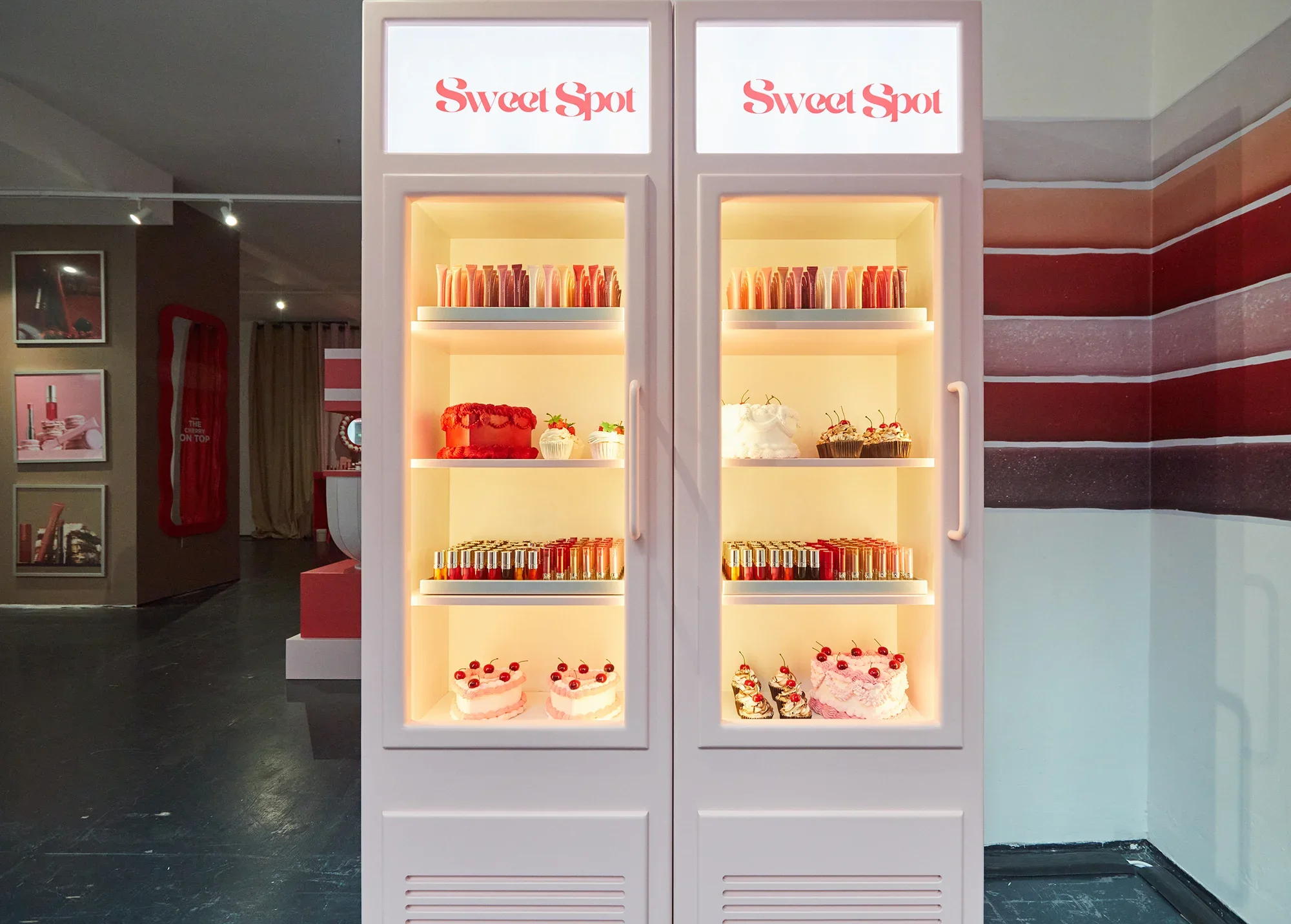 Clarins Sweet Spot Pop-Up, Experiential Marketing - Set Design
