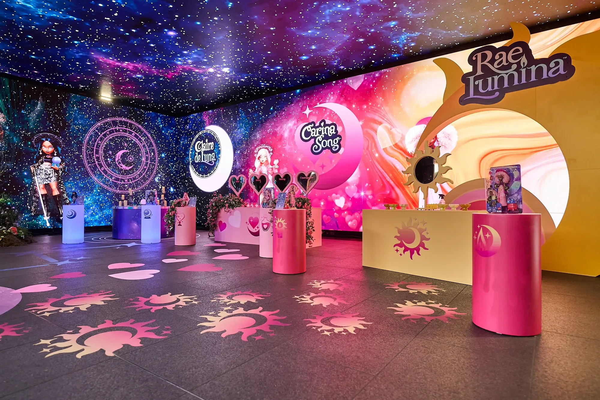 Moonspell by Monster High, Pop-up Outernet Interior