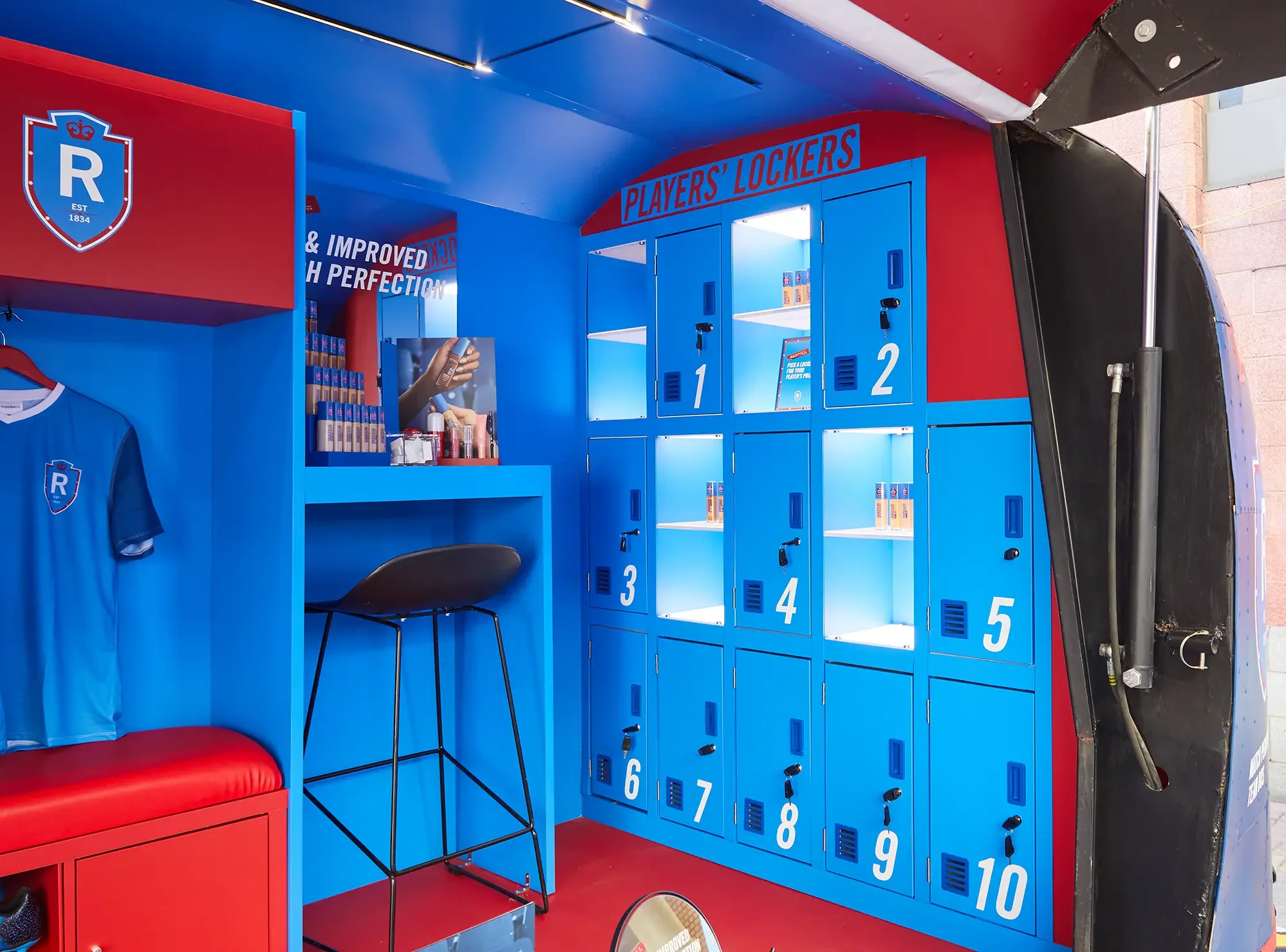 Rimmel FC - Players Locker game