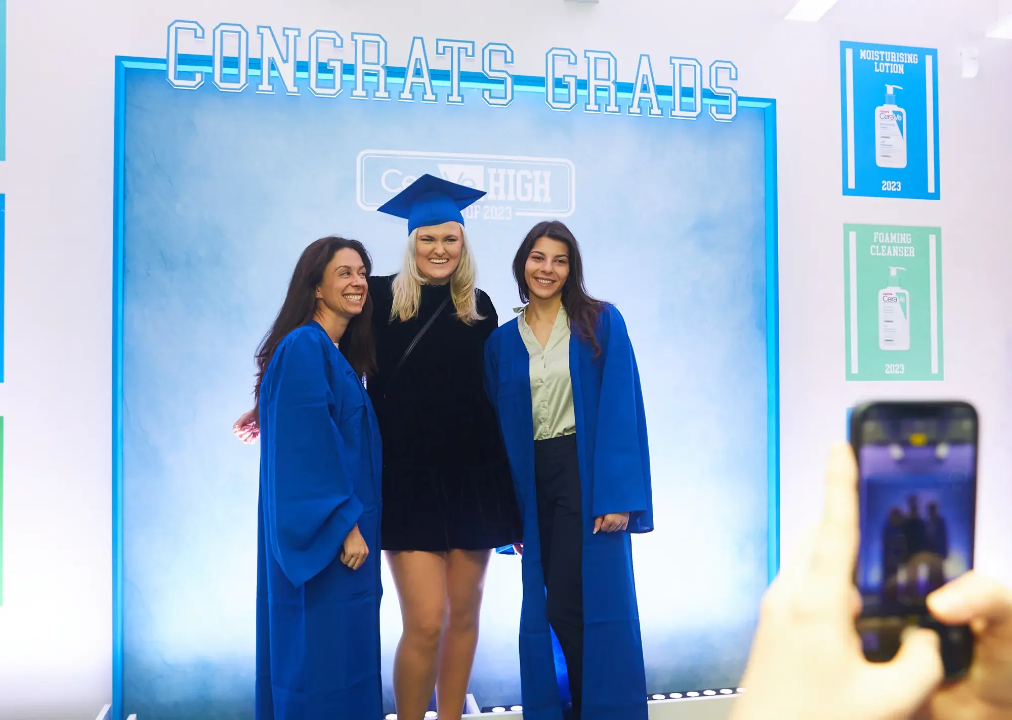 Cerave High, Grads Photo op, Brand experience