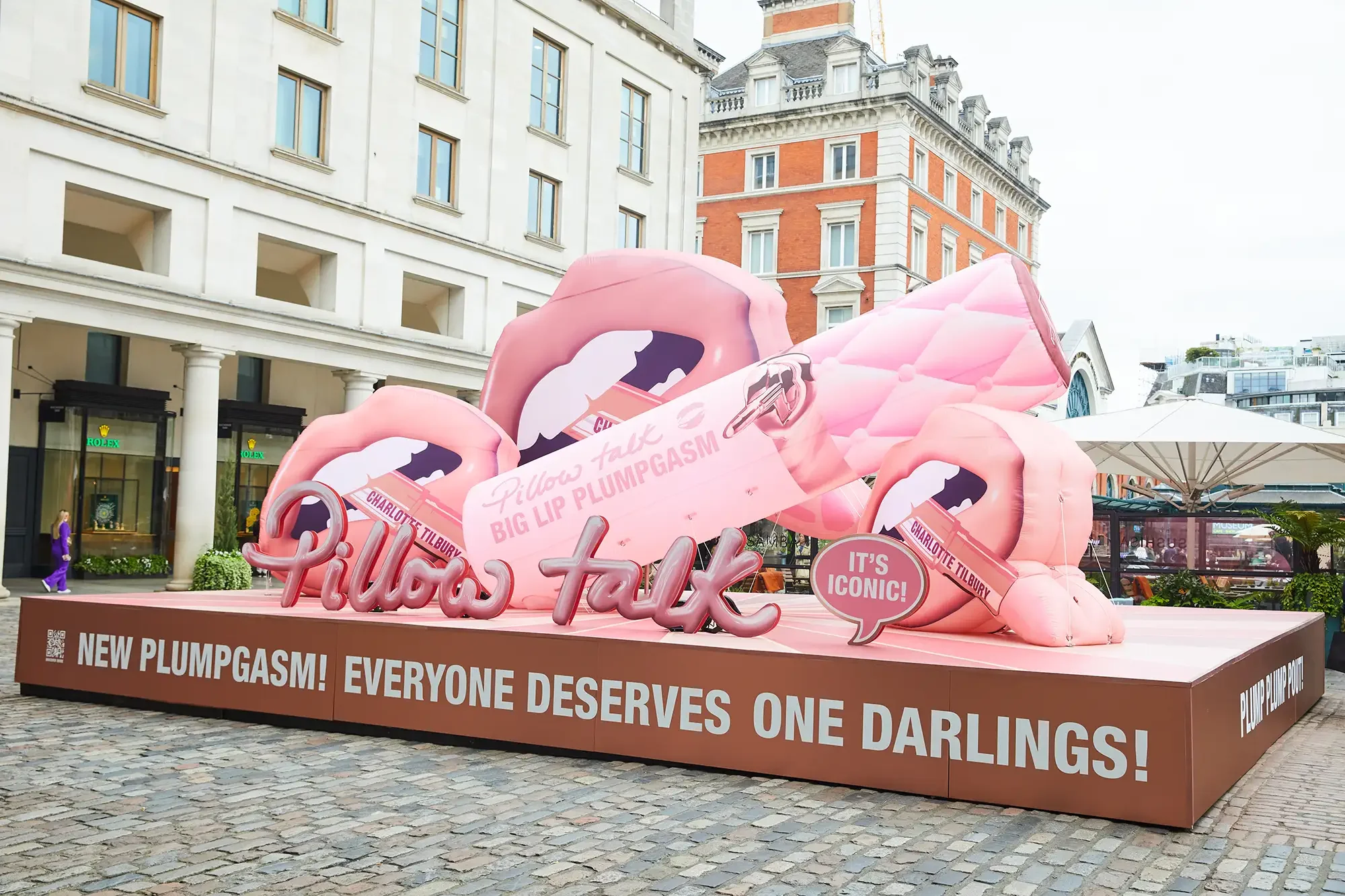 Charlotte Tilbury Inflatable PR Stunt