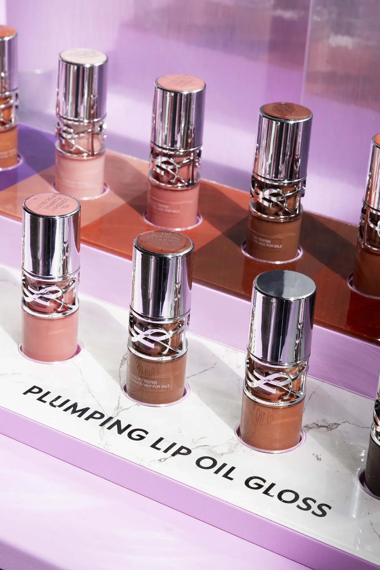 YSL Beauty, Loveshine, Pop-Up Agency, John Lewis Visual Merchandising, Pop-up