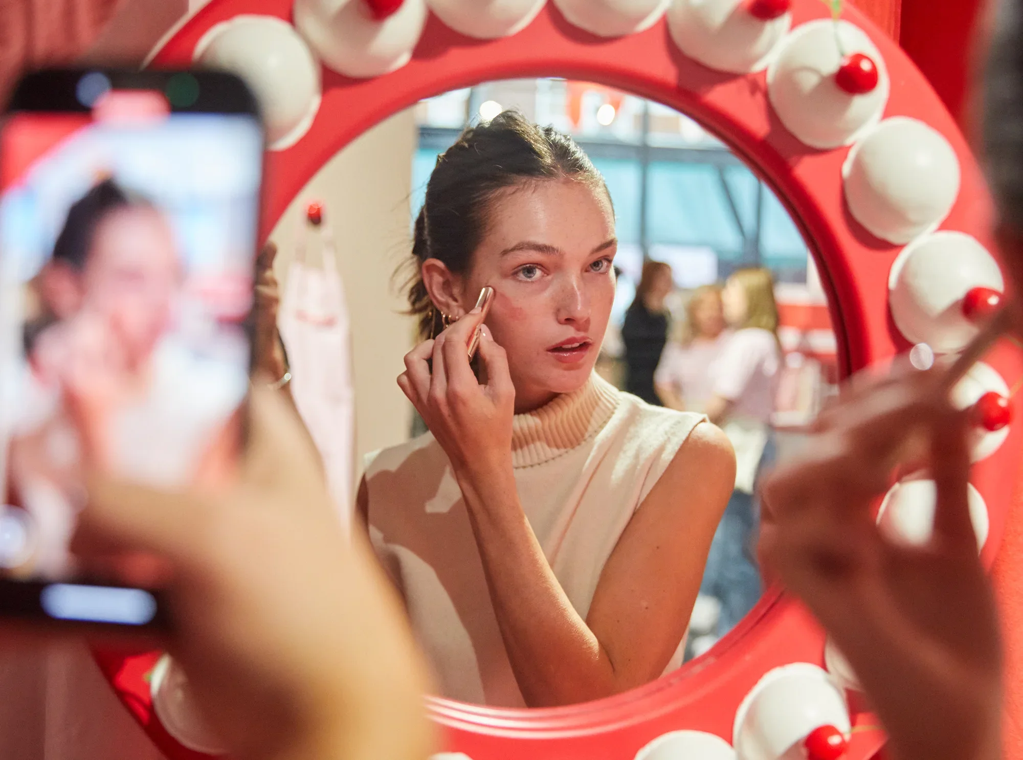 Clarins, Pop-up, Influencer