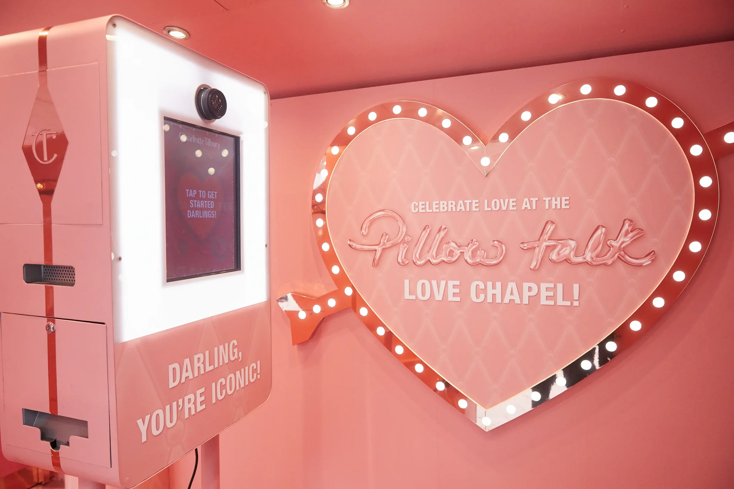 Charlotte Tilbury, Experiential Agency UK, Photo booth