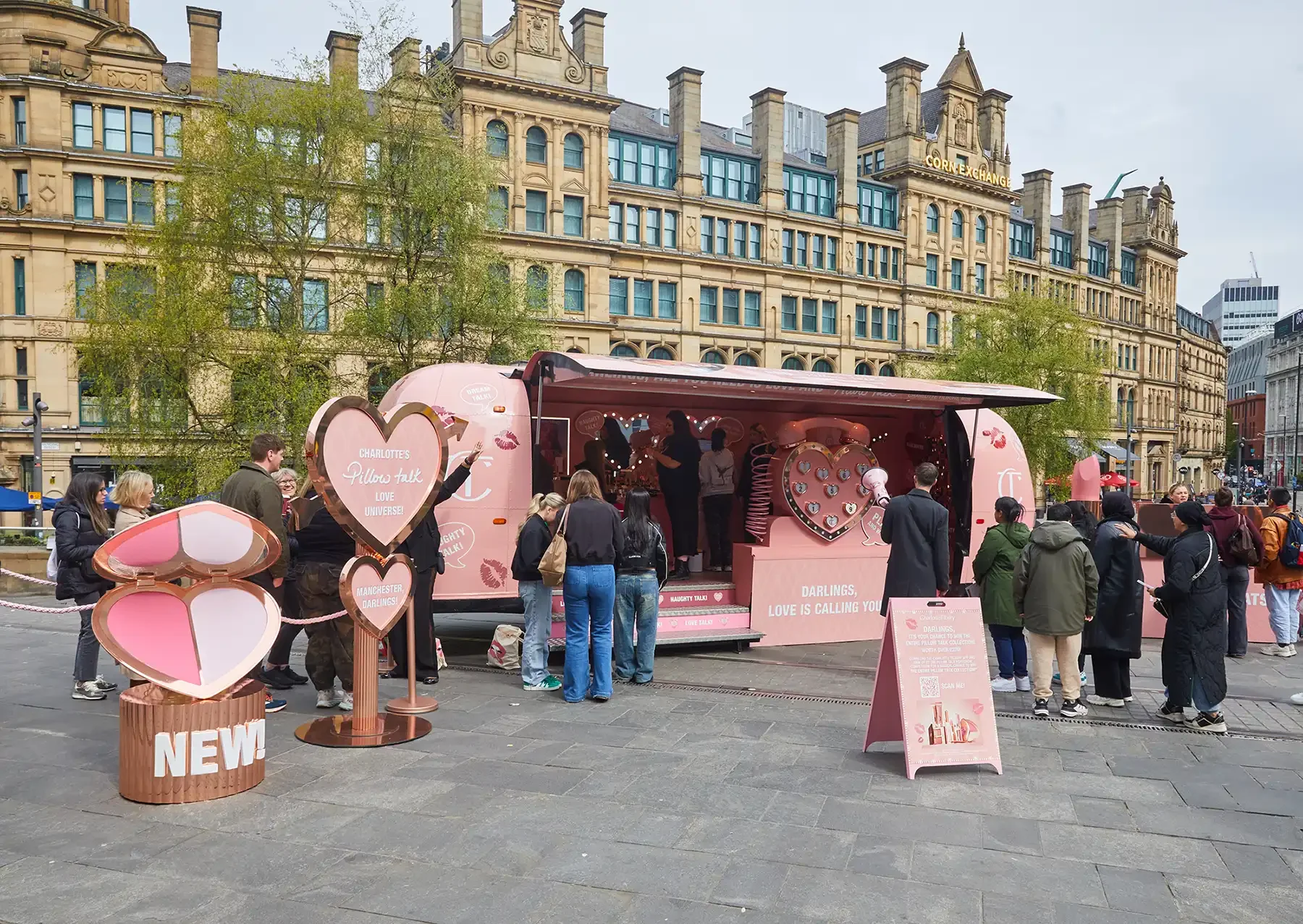 Charlotte Tilbury, Experiential Agency UK, Airsteam Exterior