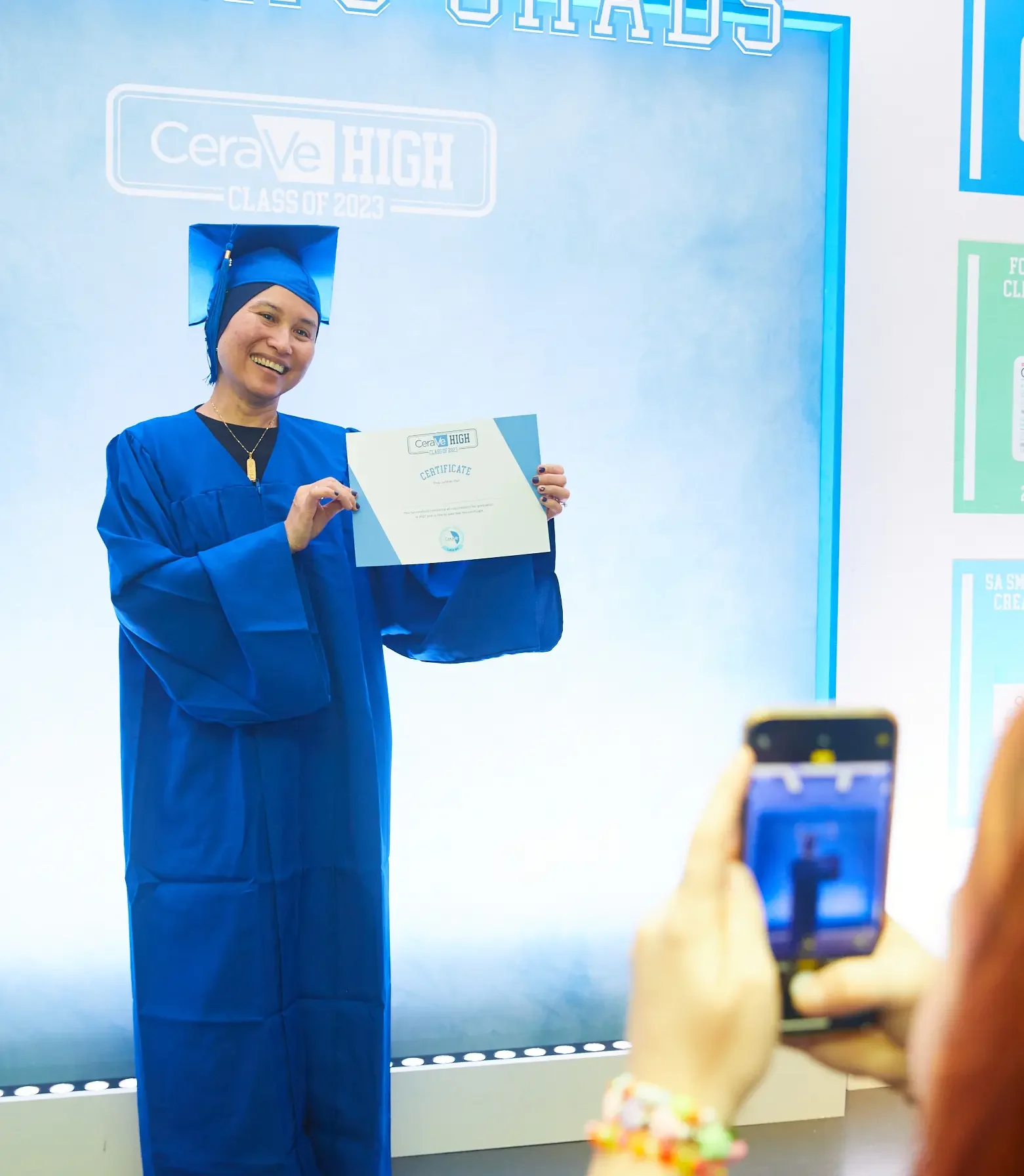 Cerave High Pop-up, Brand Experience, Photo Op