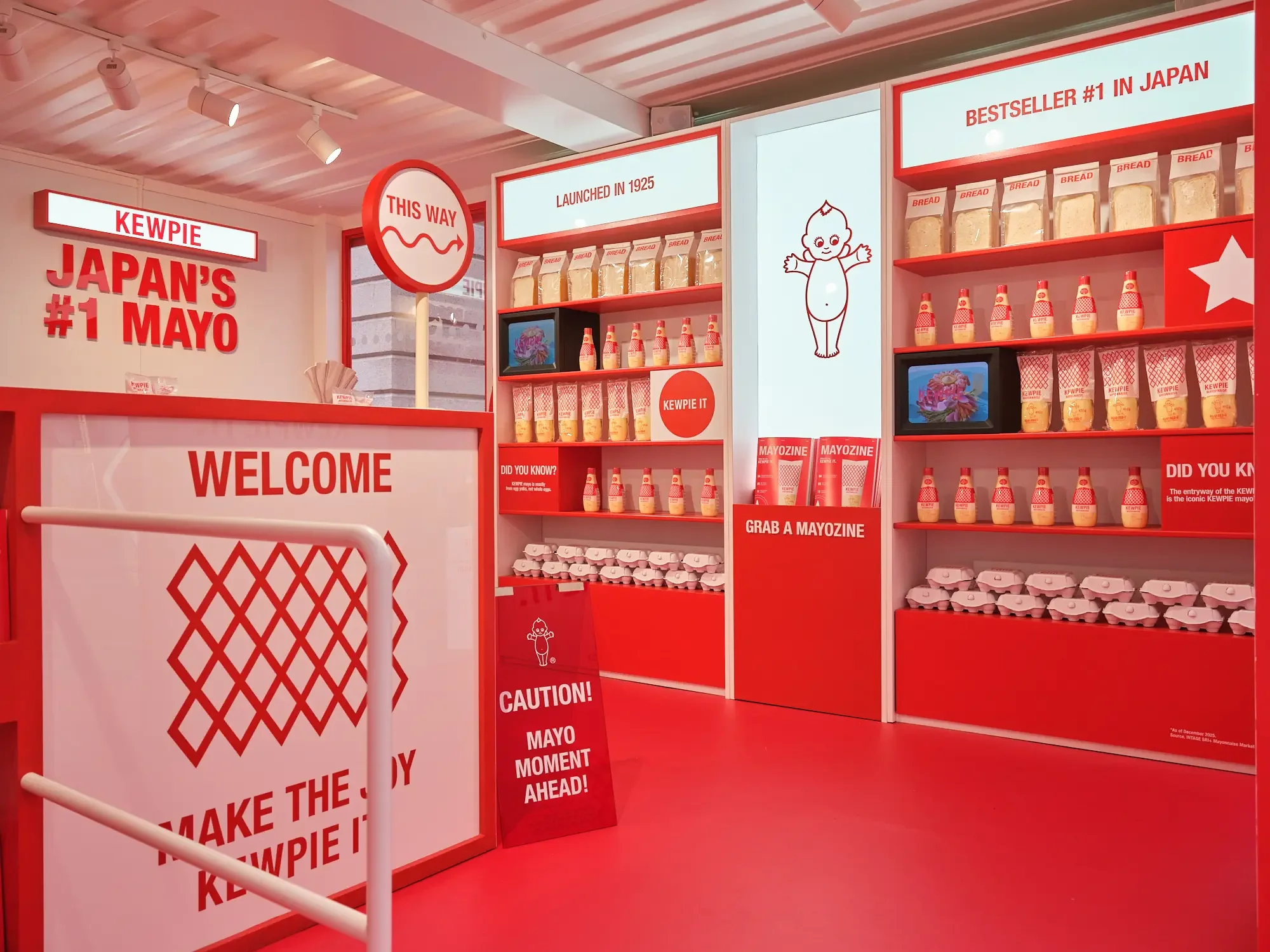 Kewpie konbini - Interior