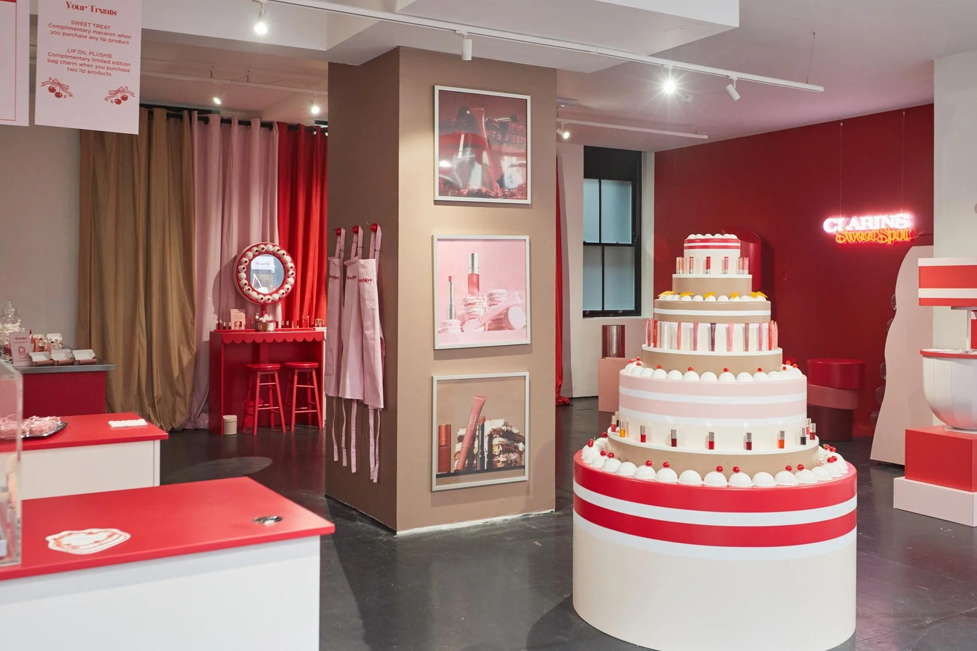 Clarins, Sweetspot interior