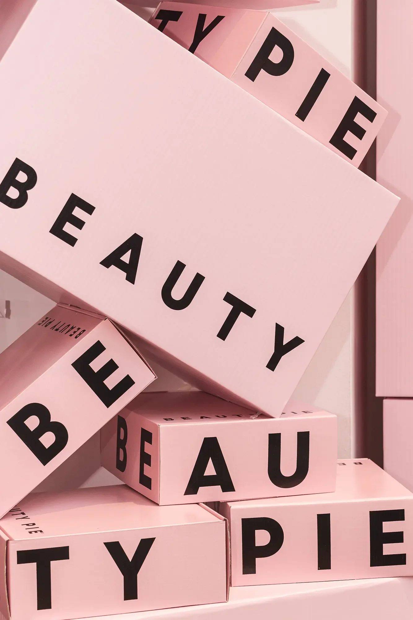 Beauty Pie, Pop-up, Covent Garden, Props