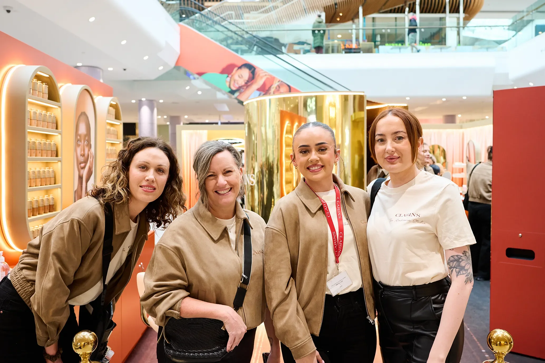 Clarins , The Radiance Studio, Staffing