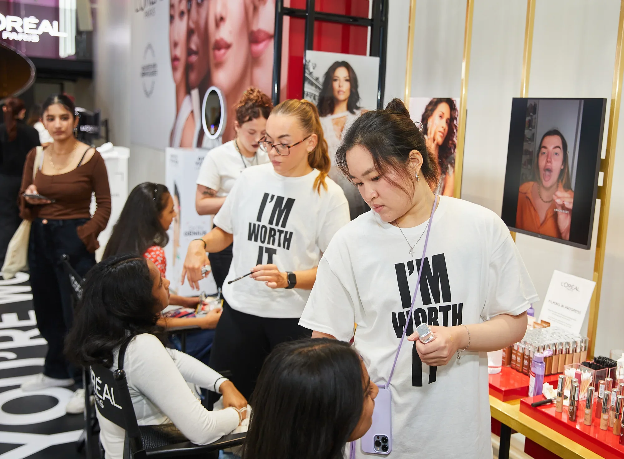 L'Oreal Paris, Event Marketing Agency, Makeup Trial