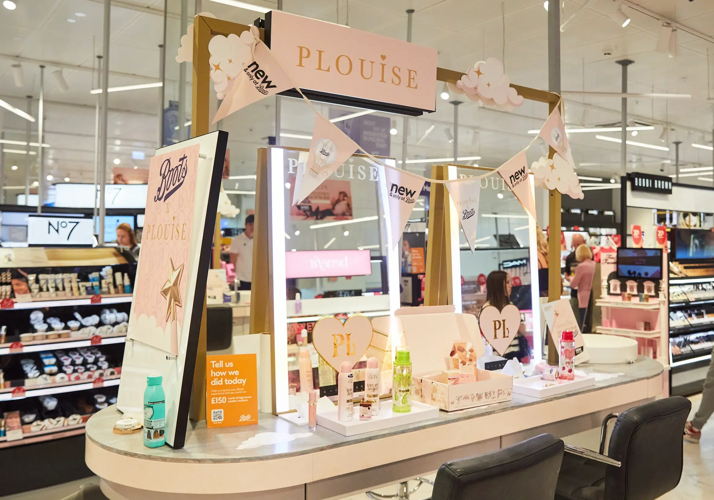 P Louise Boots Launch Beauty Studio Take overs