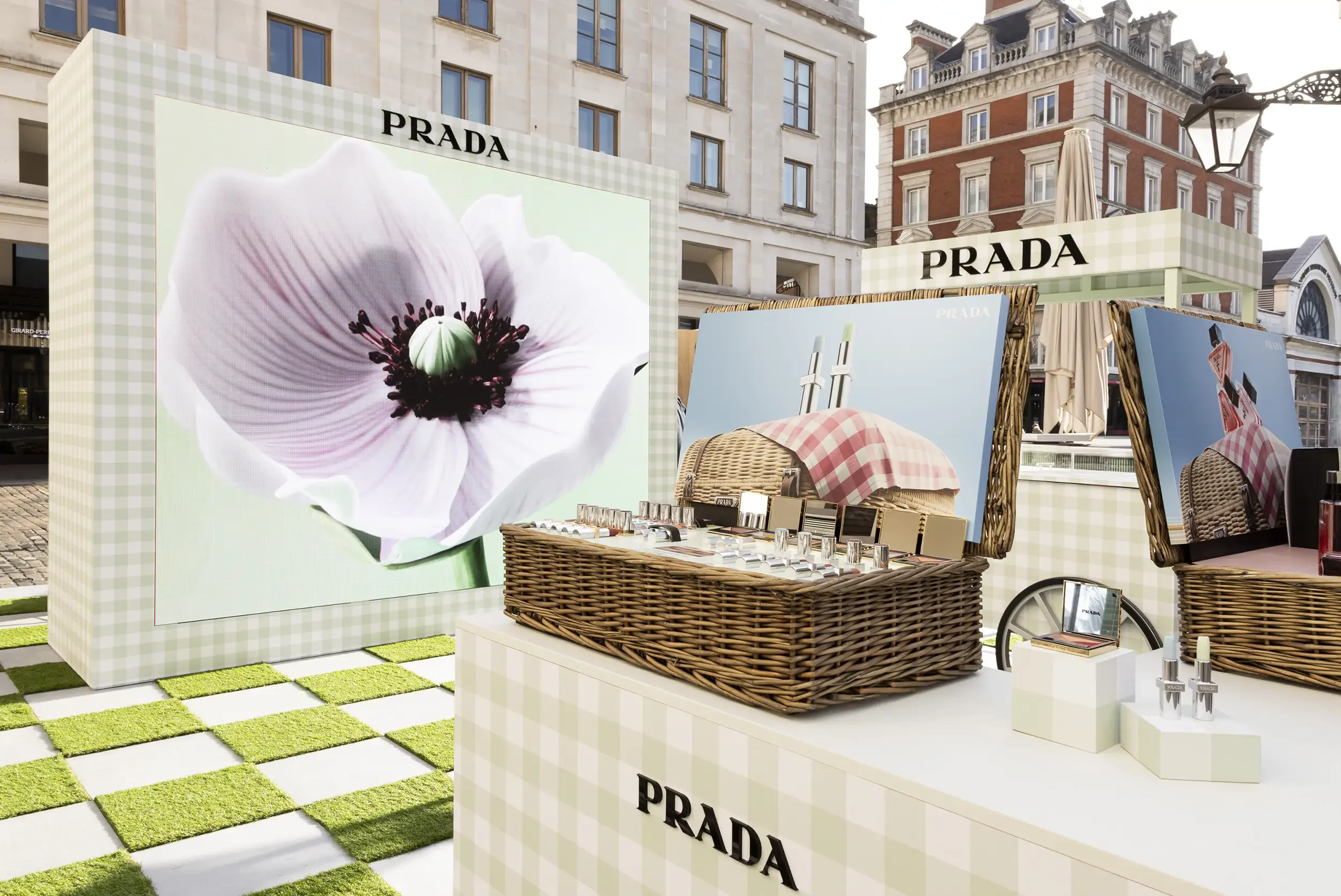 Prada Beauty, The Prada Picnic, Experiential Marketing Agency London, - Large Screen