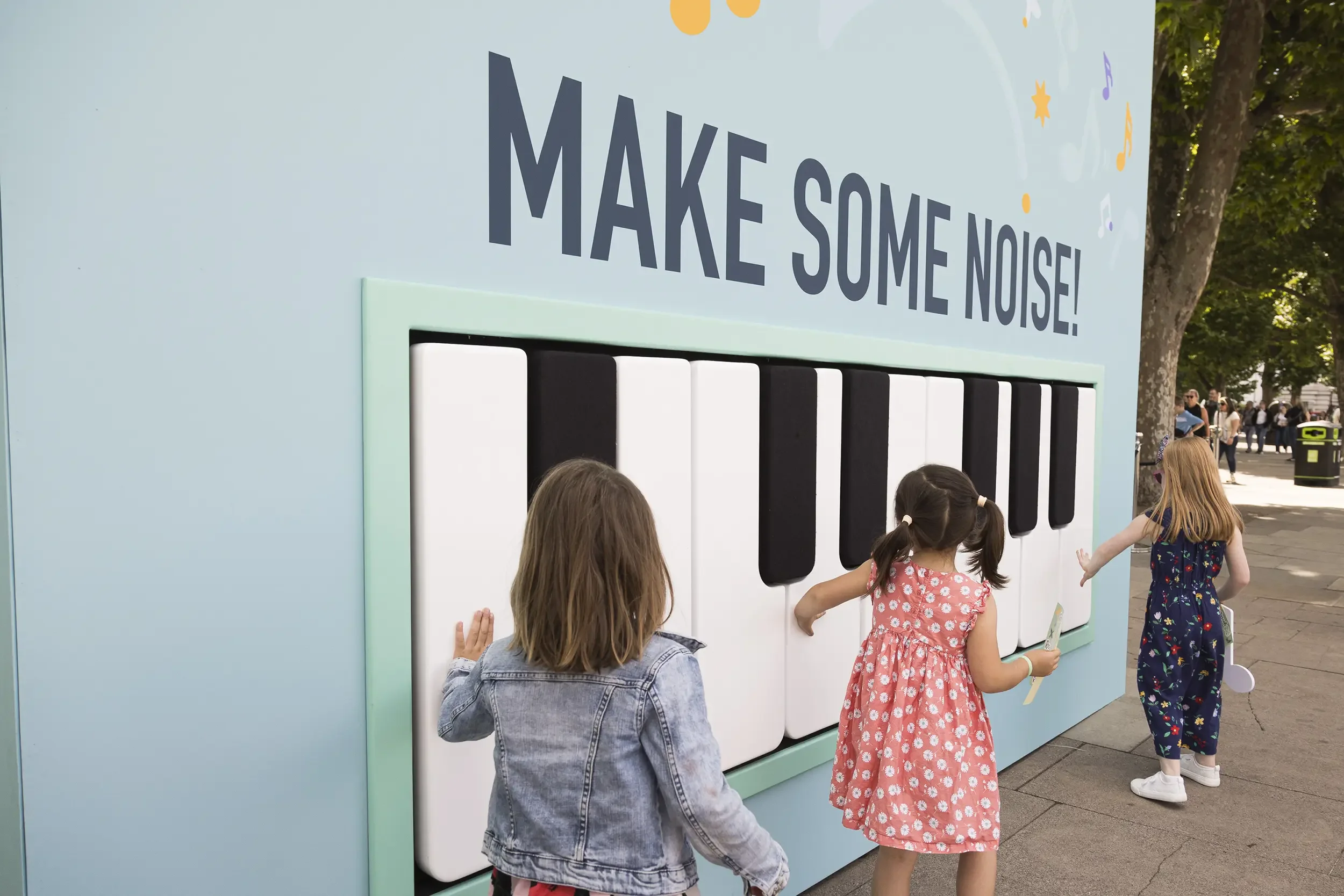 Rascals, Pop-Up Agency UK, Giant Music Box Exterior Wrapped up