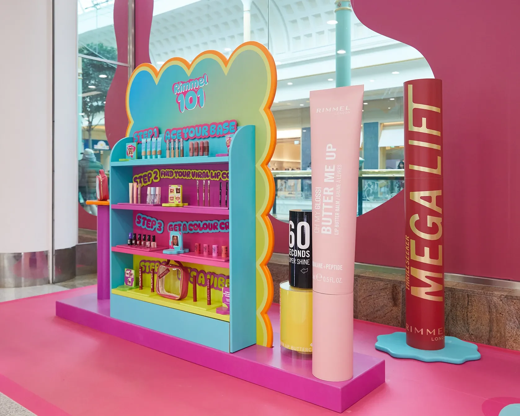 Rimmel X Boots, Giant products