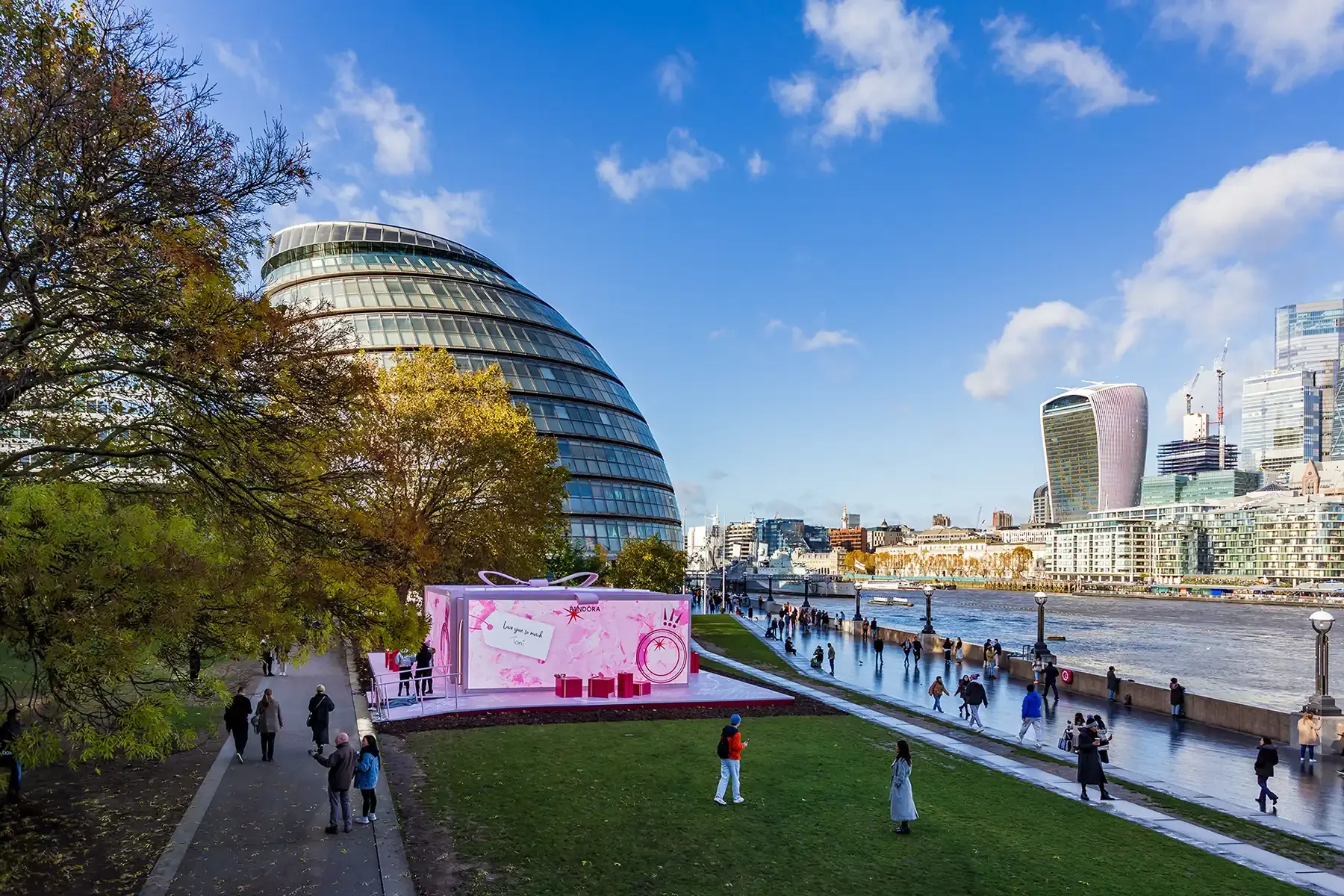 Pandora Pop-up, Potters Field, London