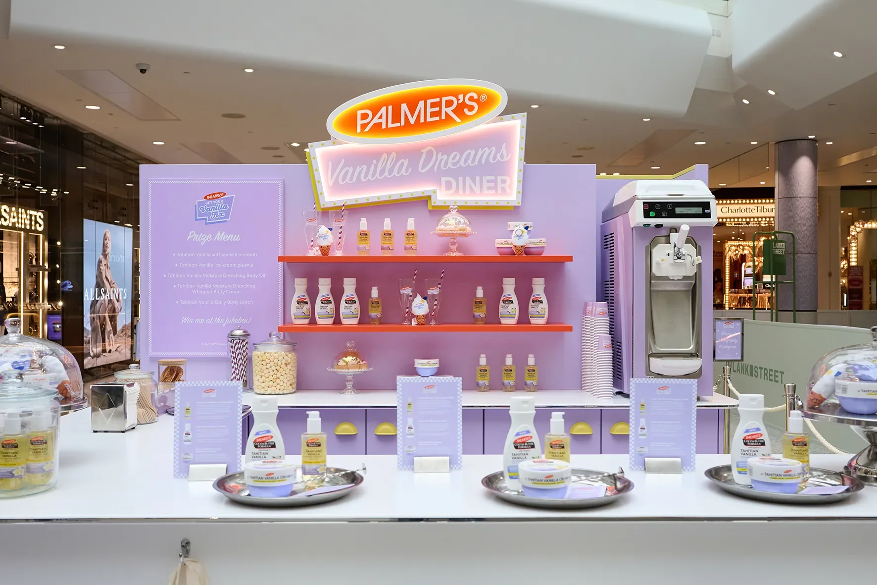 Palmers, Vanilla Diner, Ice Cream bar