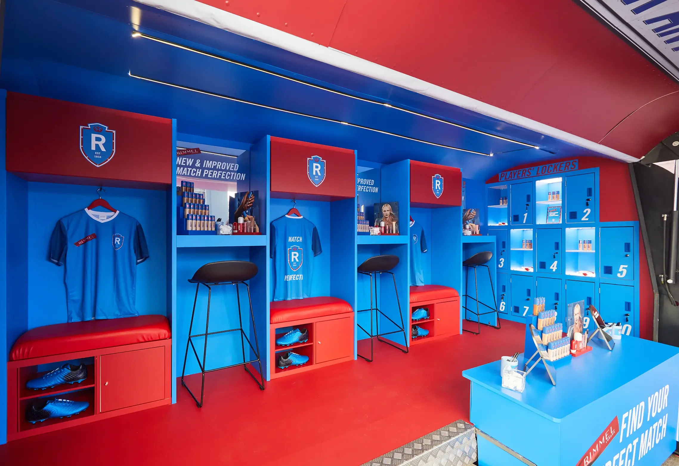 Rimmel FC, Interior of clubhouse