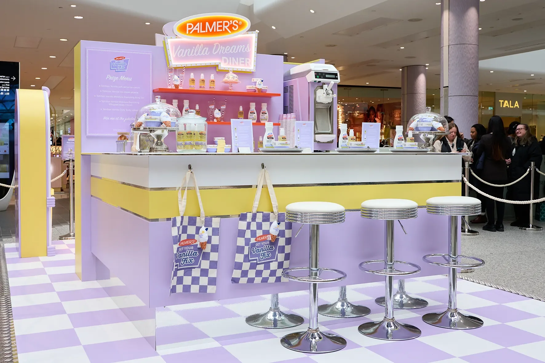 Palmers, Vanilla Diner, stand front