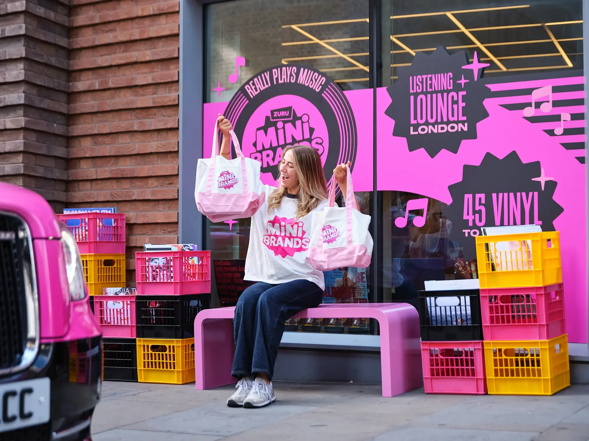 Mini brands tote bags