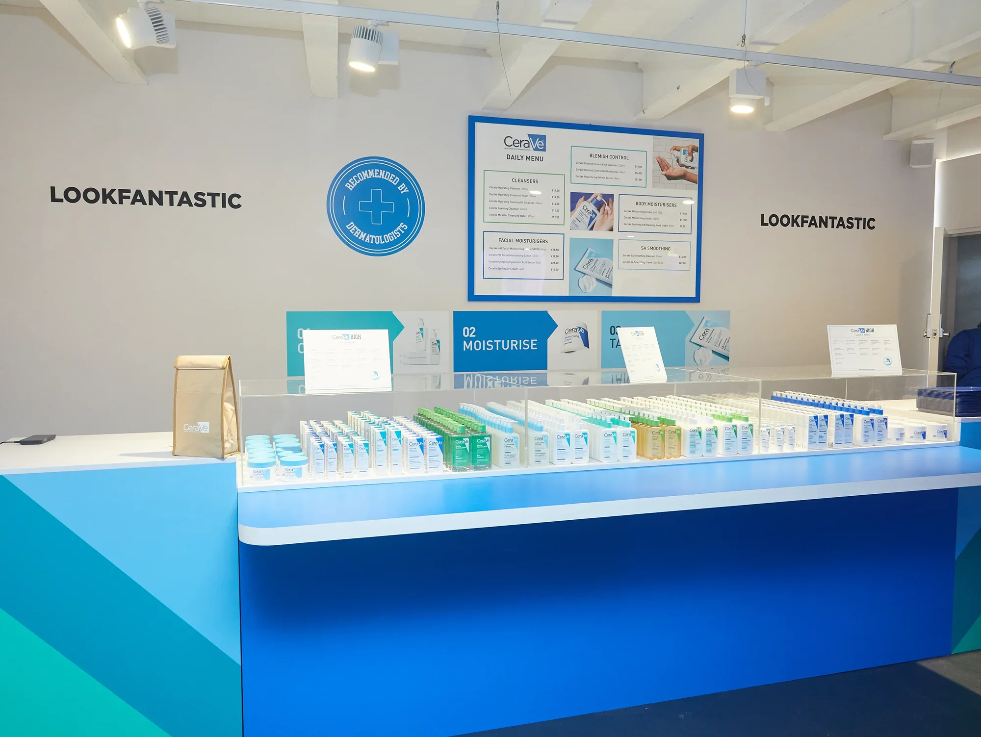 Cerave High Pop-up, Brand Experience, Canteen