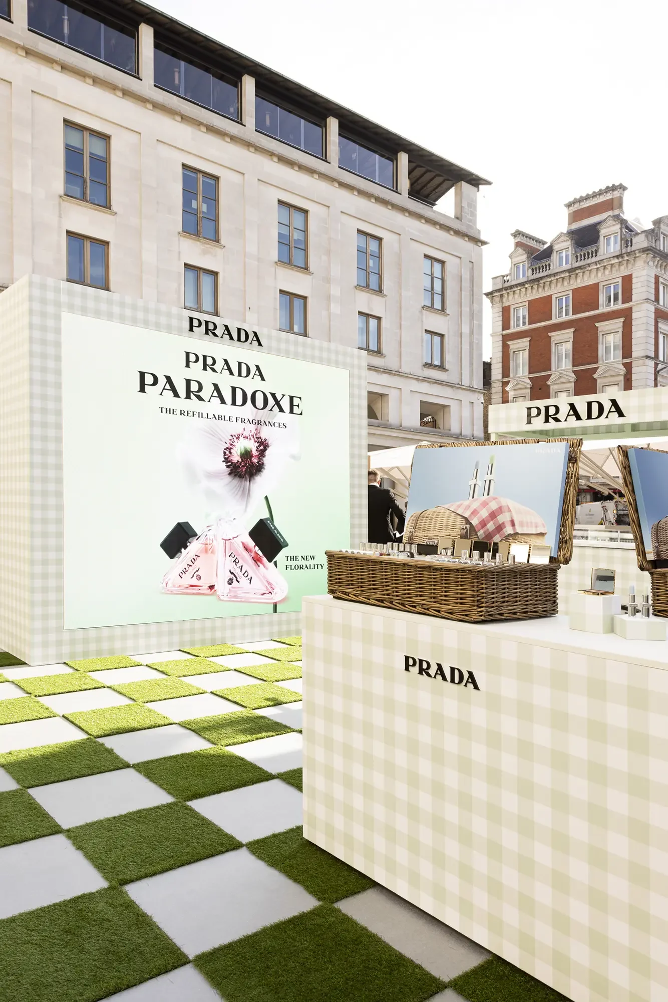 Prada Beauty, The Prada Picnic, Experiential Marketing Agency London, - Pop-up Overview
