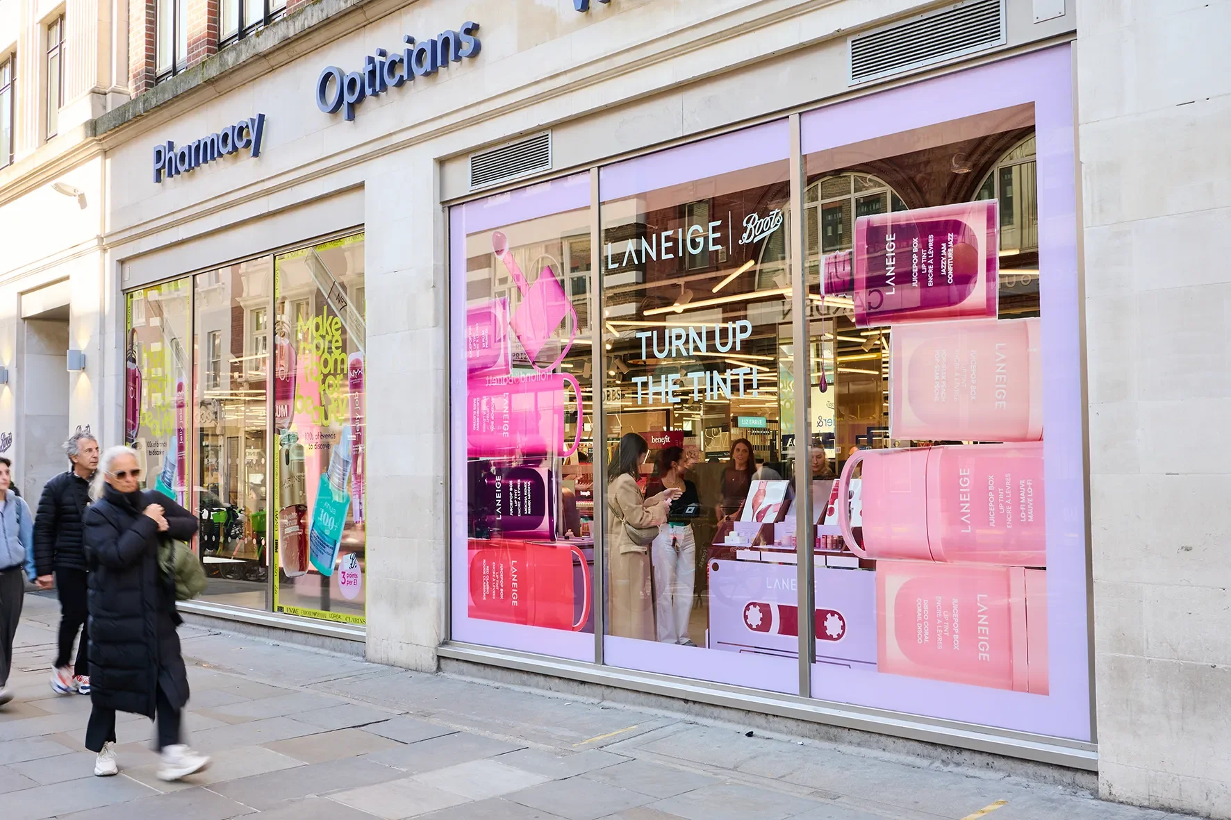 Laneige, Juice Pop Party, Window Graphics