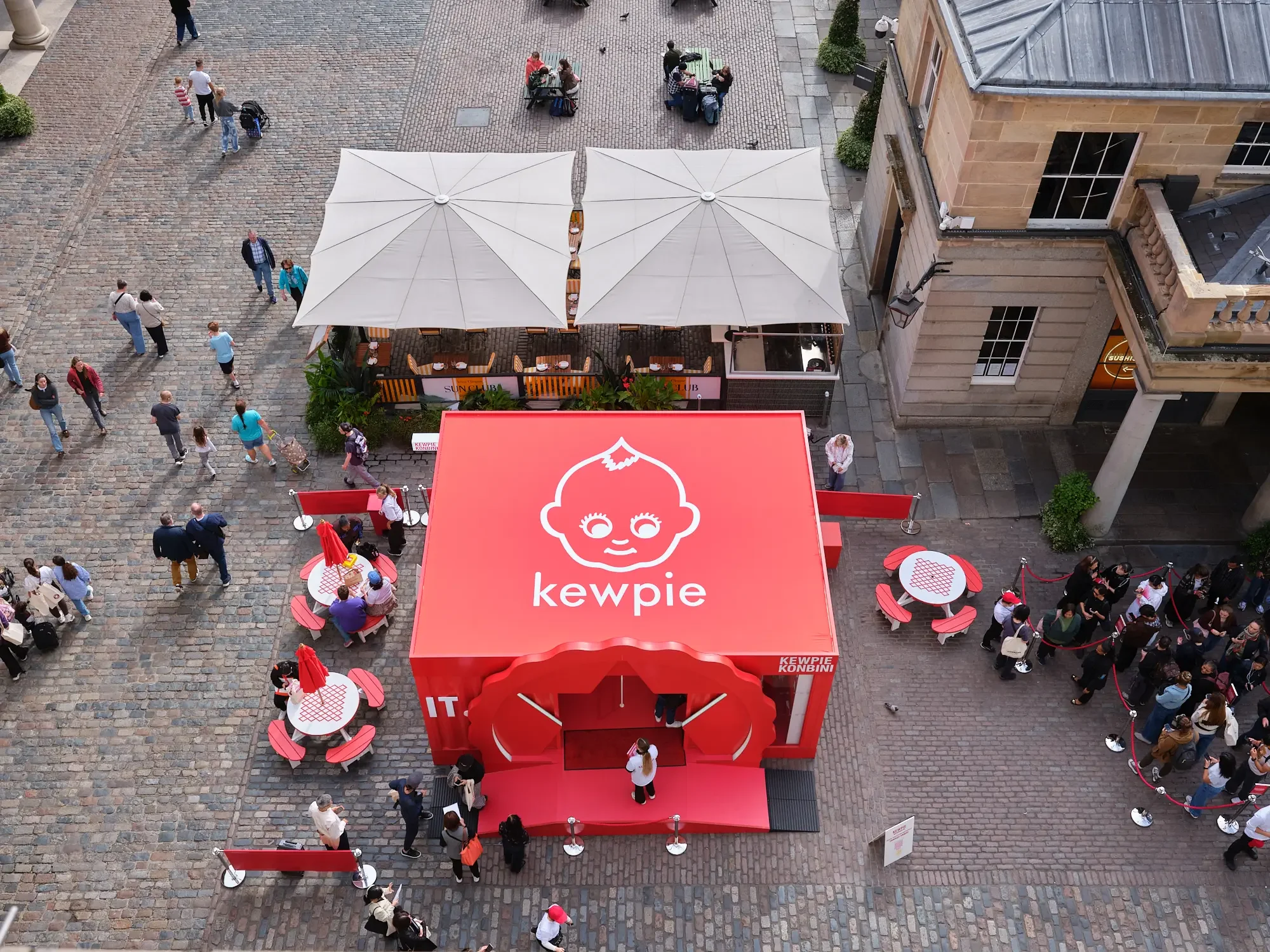 Kewpie Konbini London - From Above