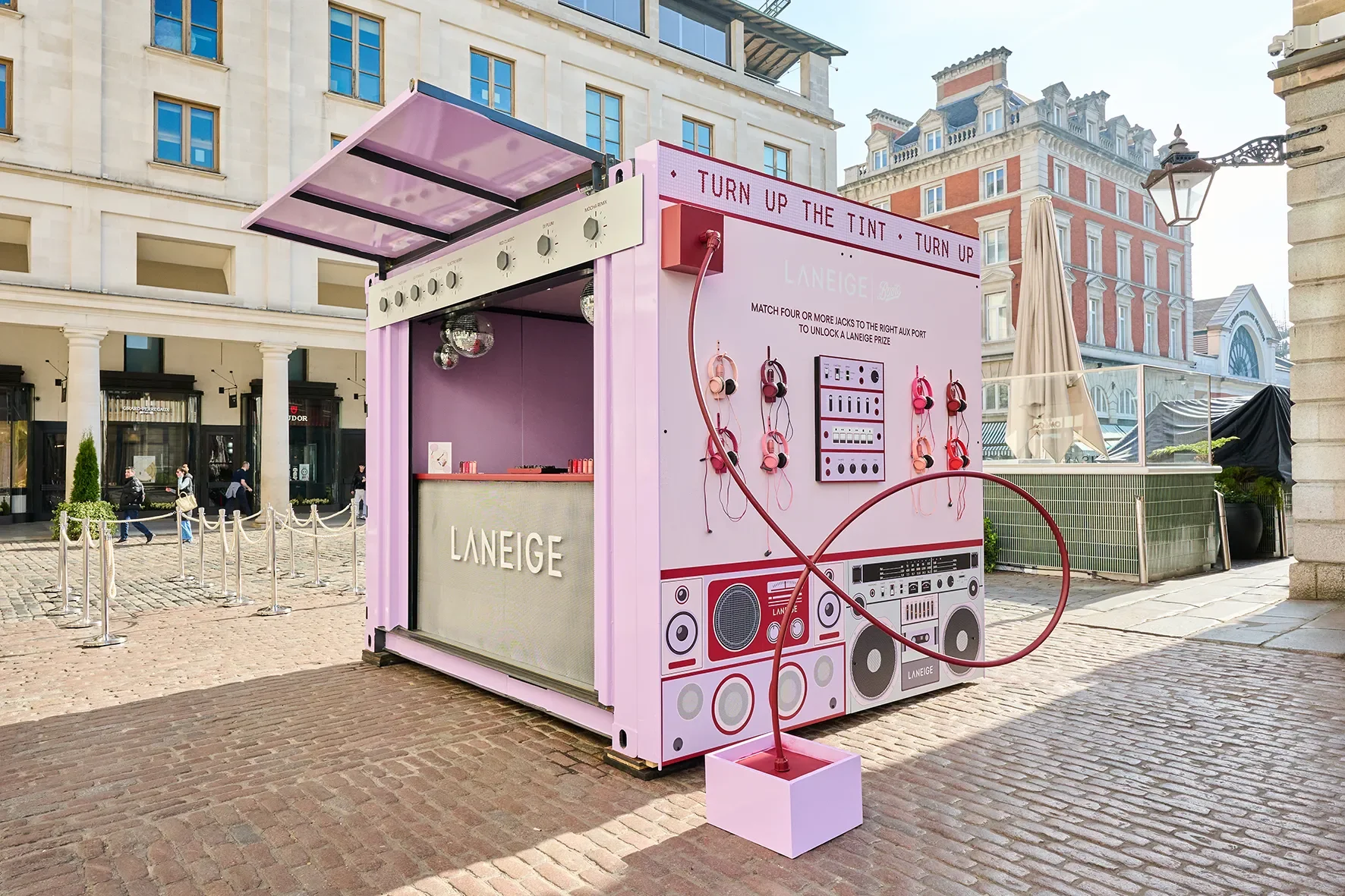 Laneige, Juice Pop Party, Covent Garden Pop-up