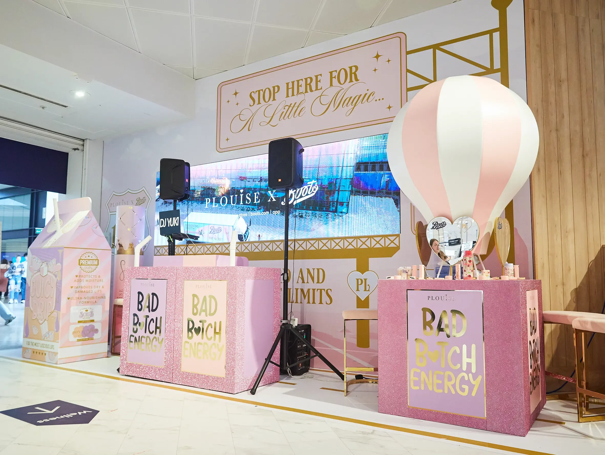 P Louise Boots Launch Meadowhall Event Space